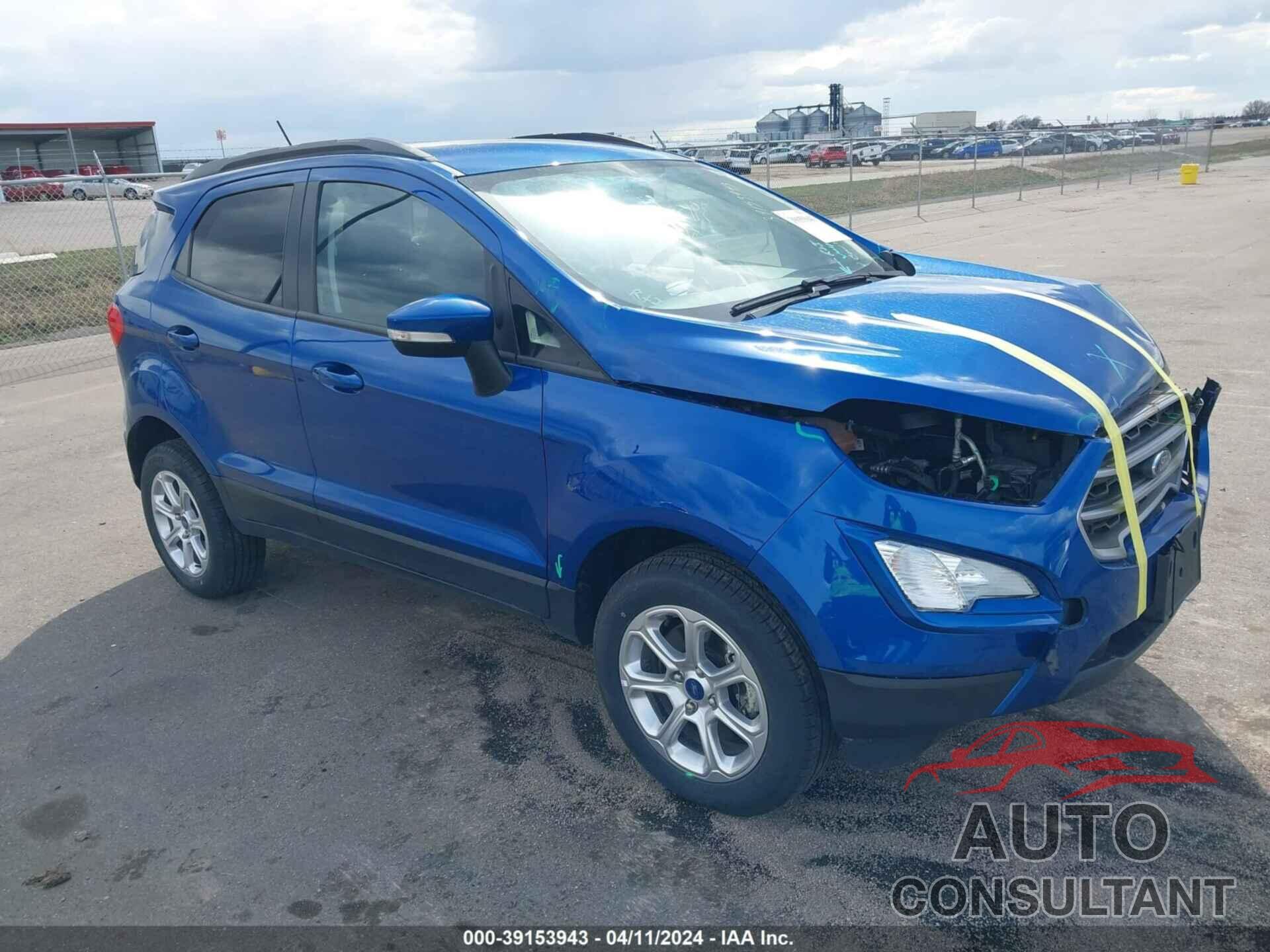 FORD ECOSPORT 2021 - MAJ6S3GLXMC451419