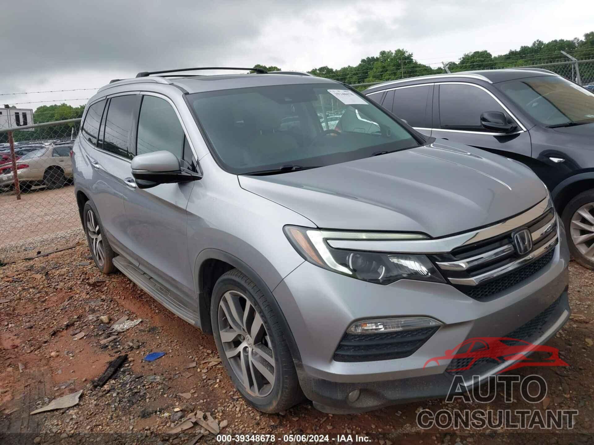 HONDA PILOT 2016 - 5FNYF5H95GB054004