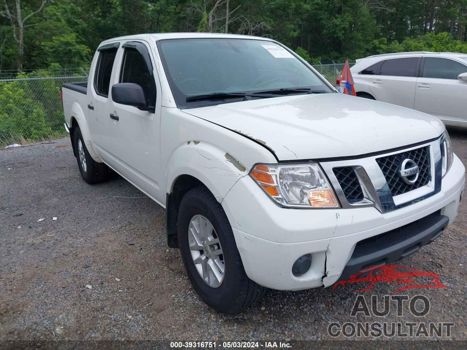 NISSAN FRONTIER 2017 - 1N6DD0ER8HN735933