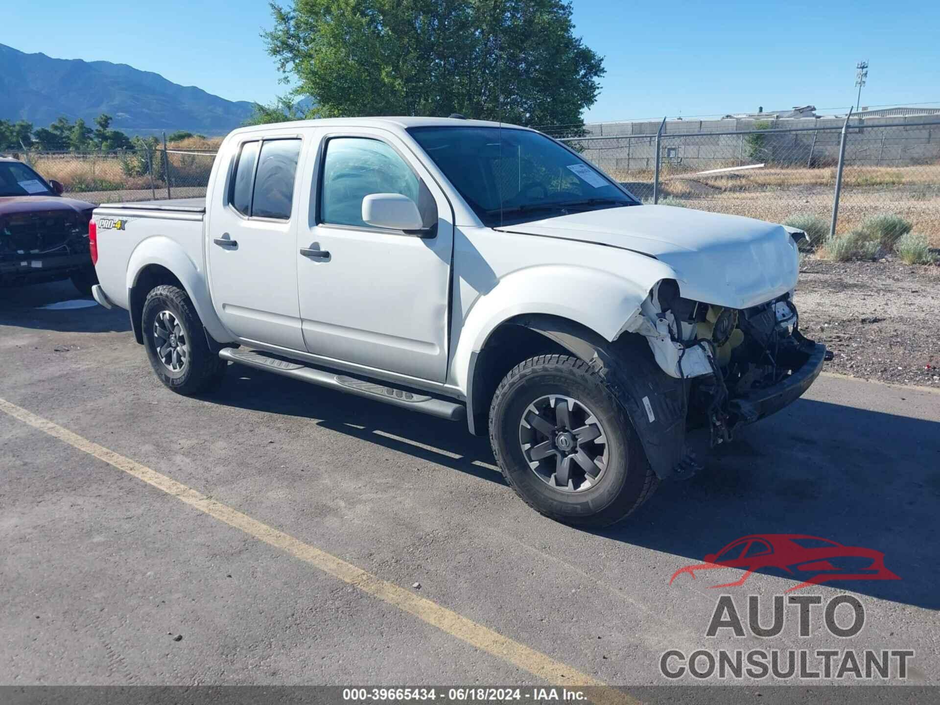 NISSAN FRONTIER 2018 - 1N6AD0EV4JN772984