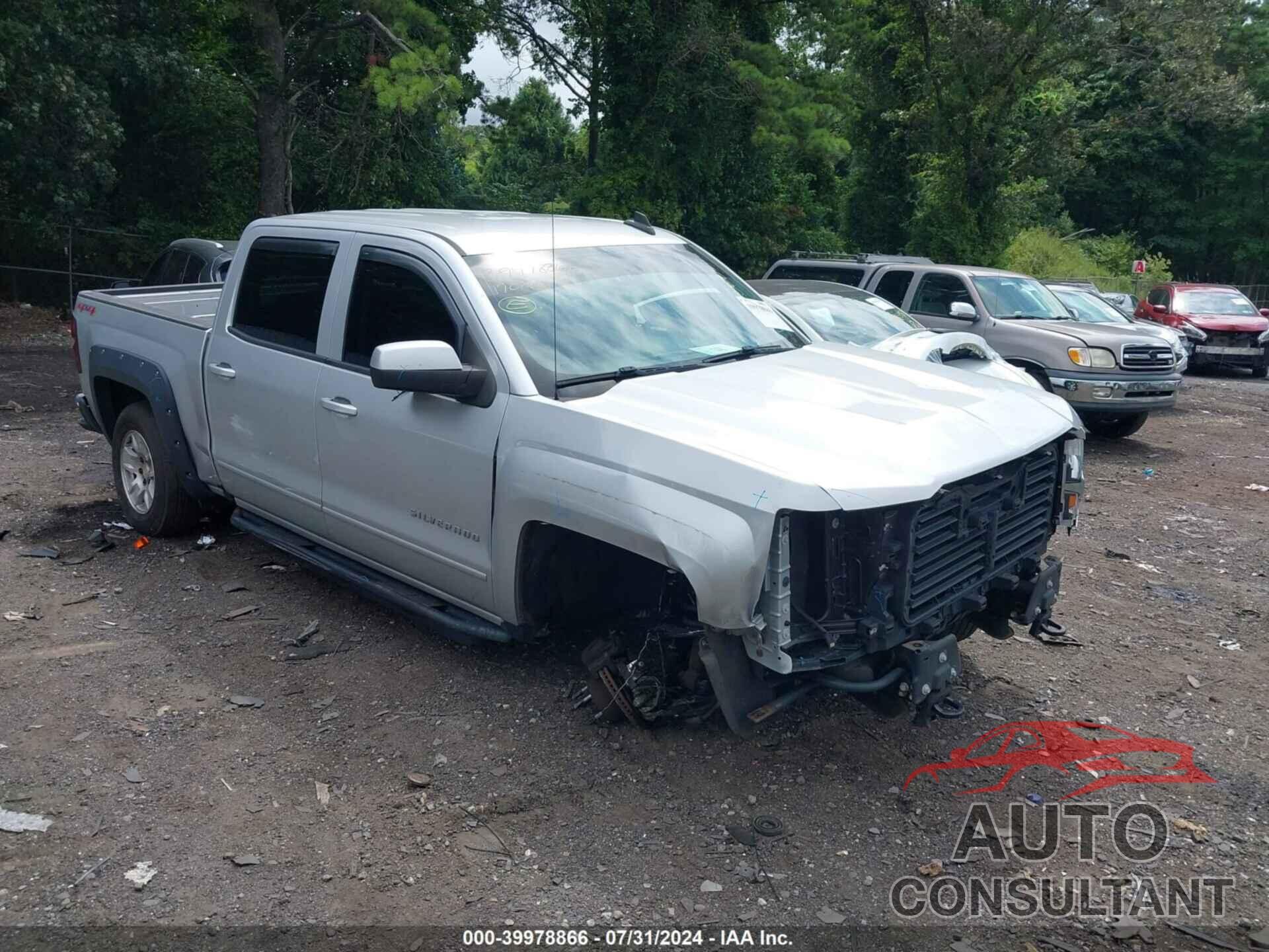 CHEVROLET SILVERADO 1500 2017 - 3GCUKREHXHG201278