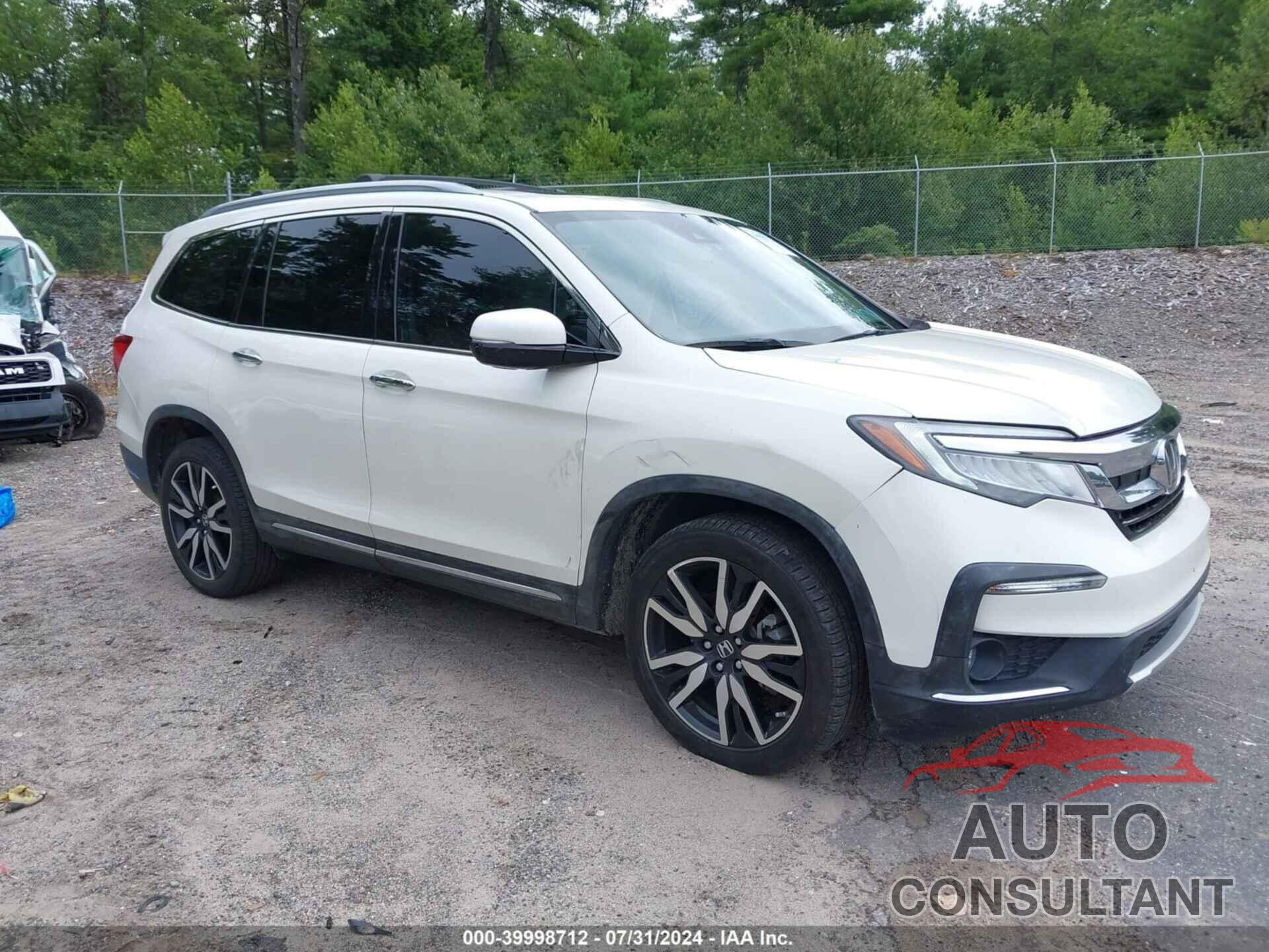 HONDA PILOT 2019 - 5FNYF6H95KB073358