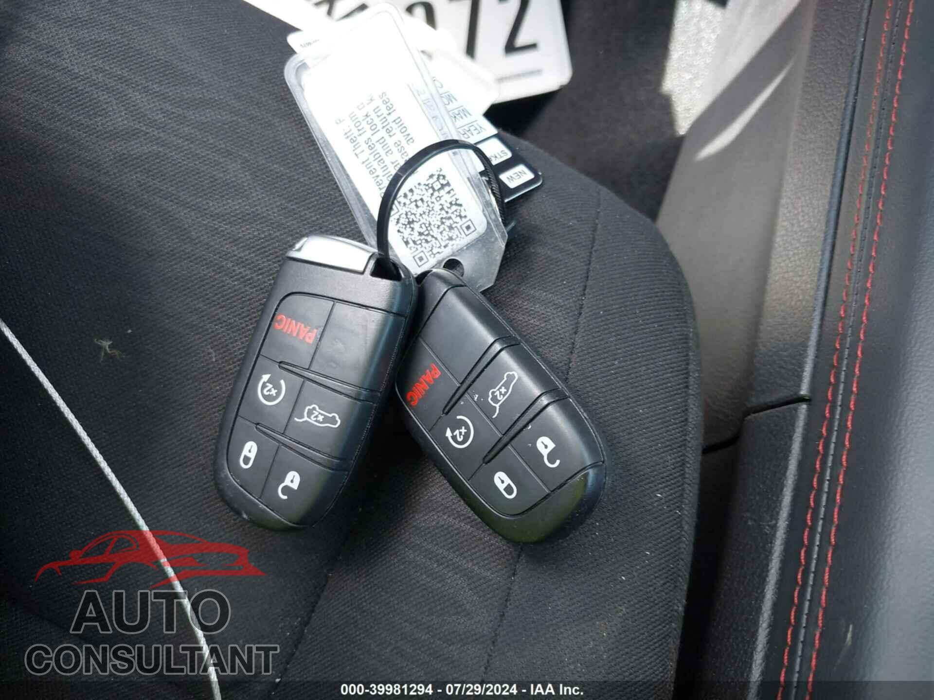 DODGE DURANGO 2023 - 1C4RDHDG1PC685586