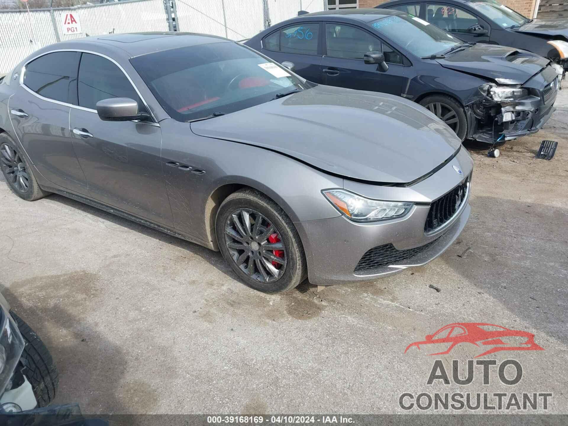 MASERATI GHIBLI 2014 - ZAM57RTA6E1097096