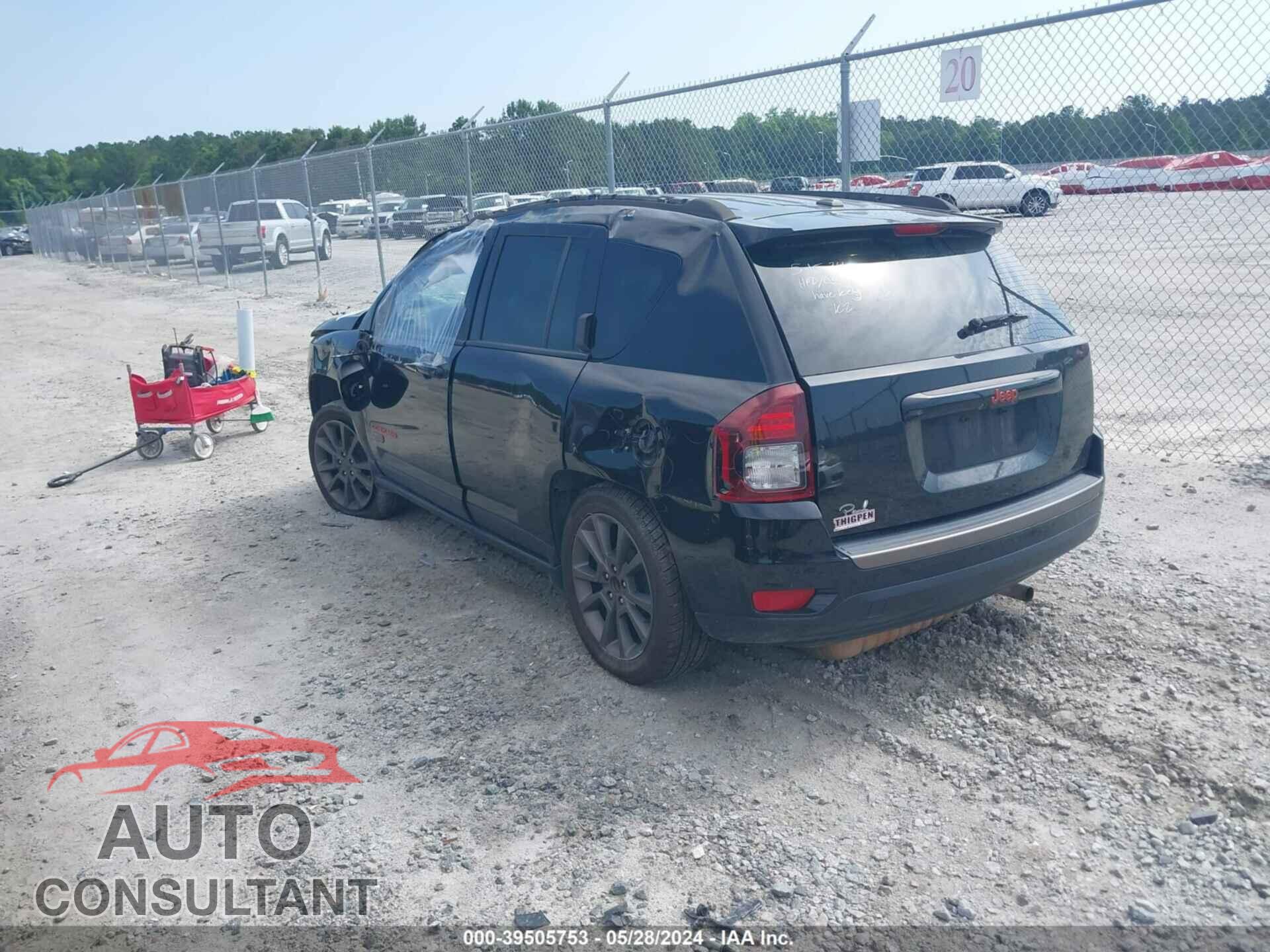 JEEP COMPASS 2017 - 1C4NJCBB2HD137531