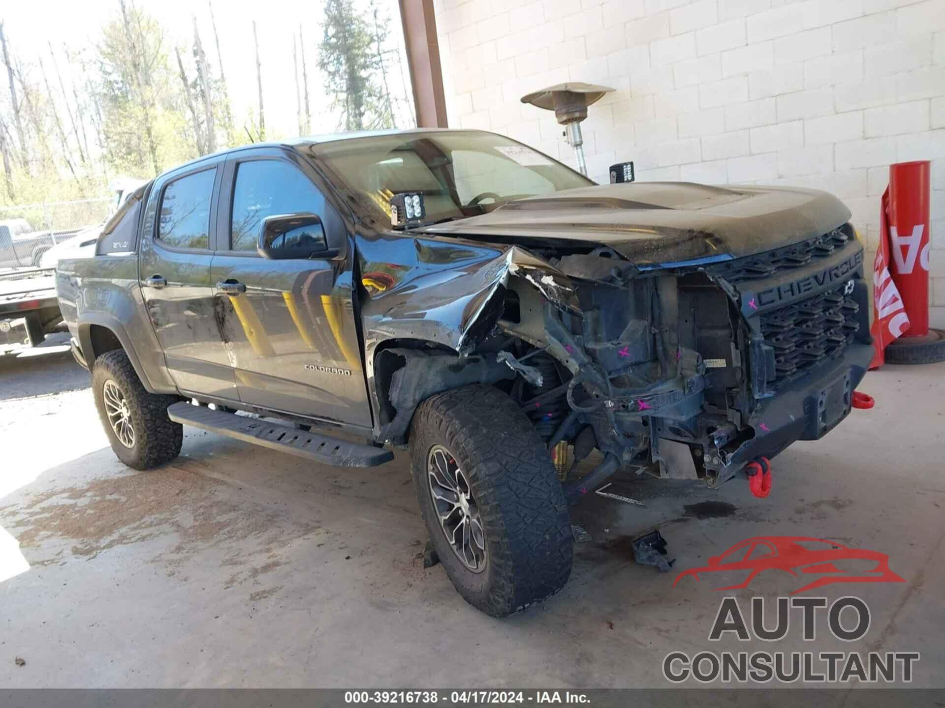 CHEVROLET COLORADO 2021 - 1GCGTEEN5M1283552