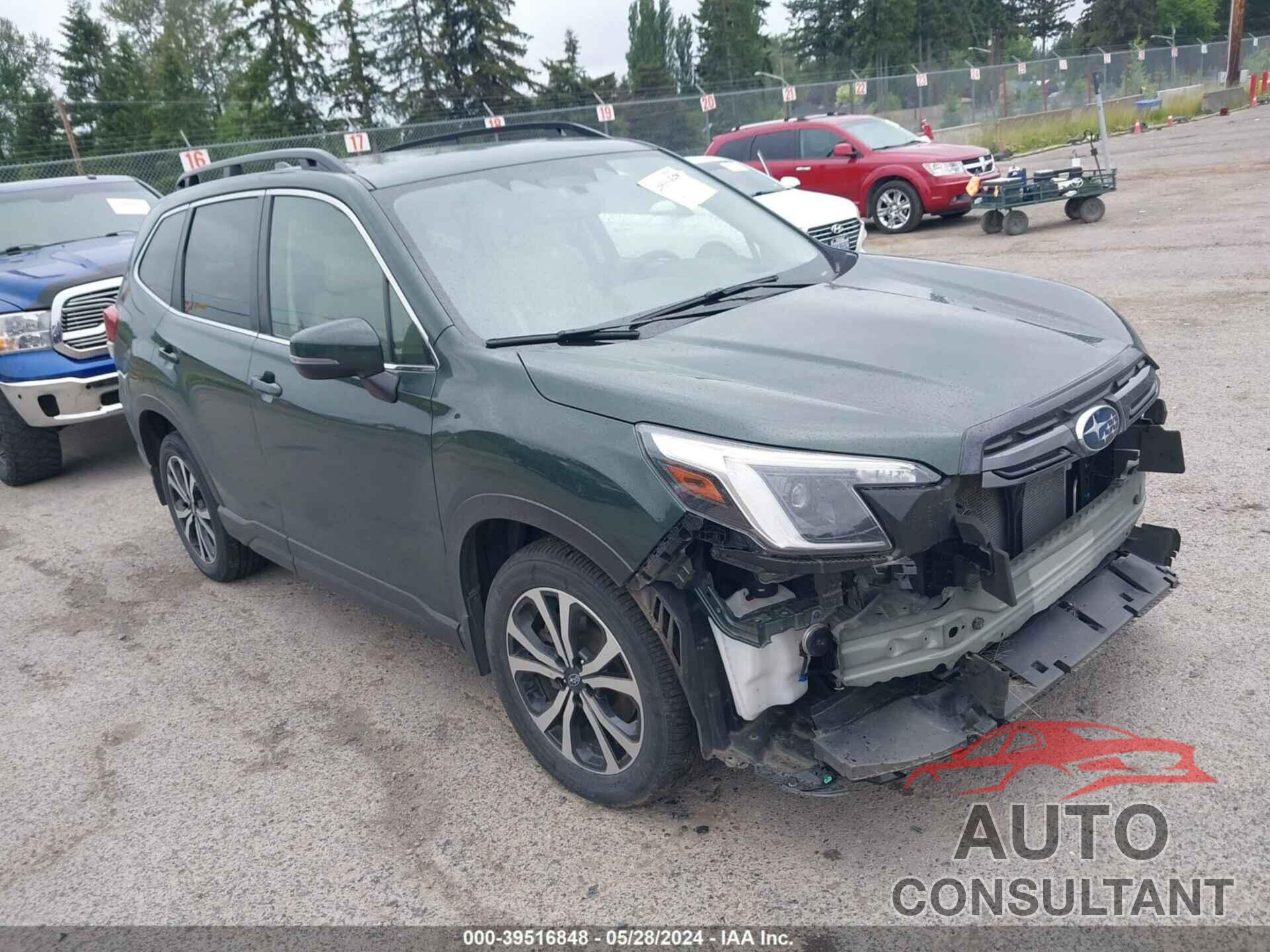 SUBARU FORESTER 2022 - JF2SKAPC4NH527882