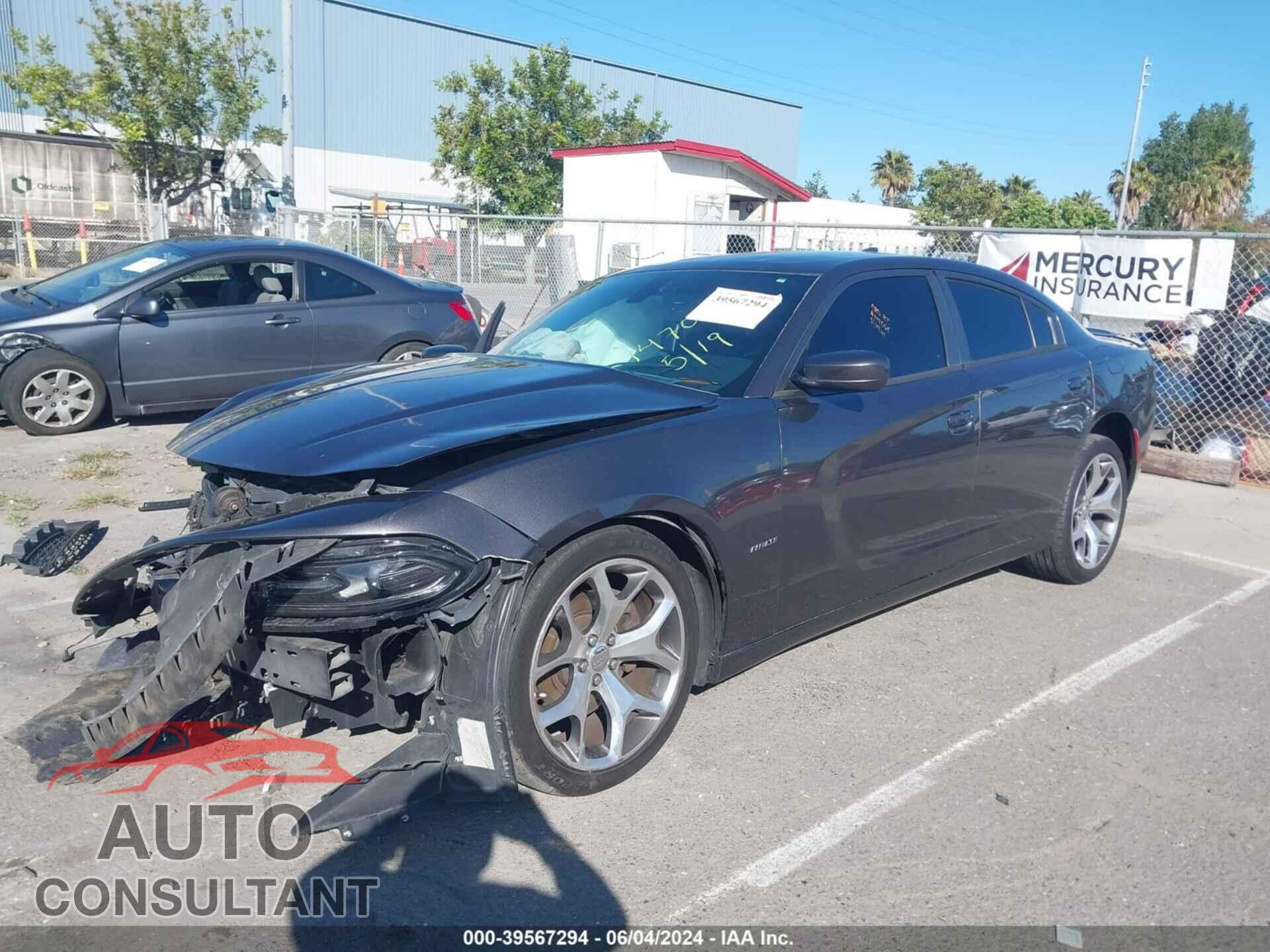 DODGE CHARGER 2016 - 2C3CDXCTXGH188519