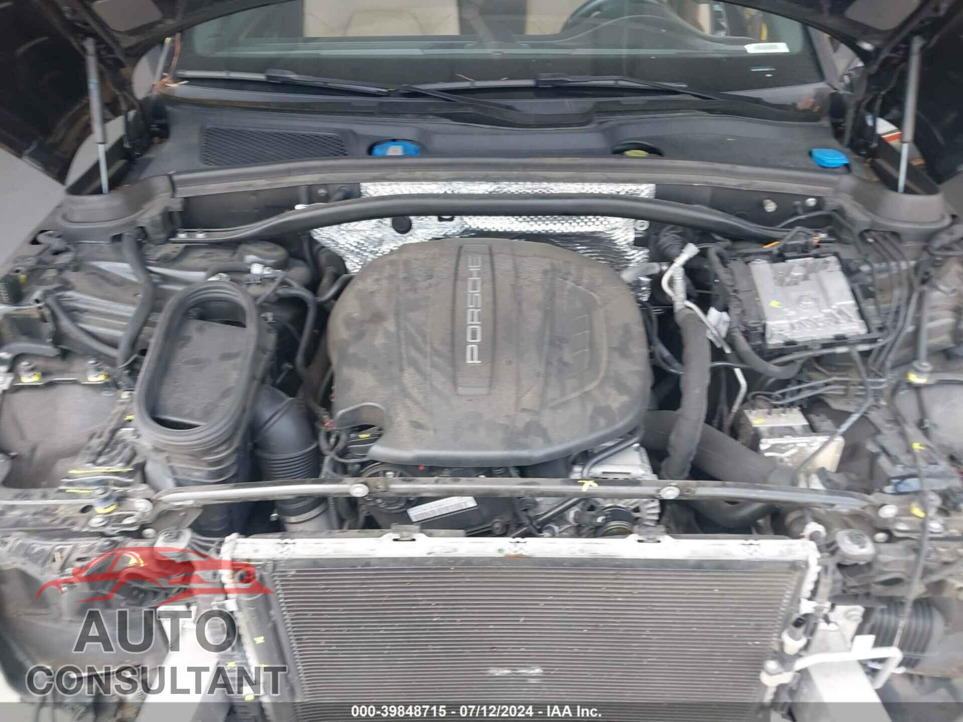 PORSCHE MACAN 2019 - WP1AA2A50KLB01482