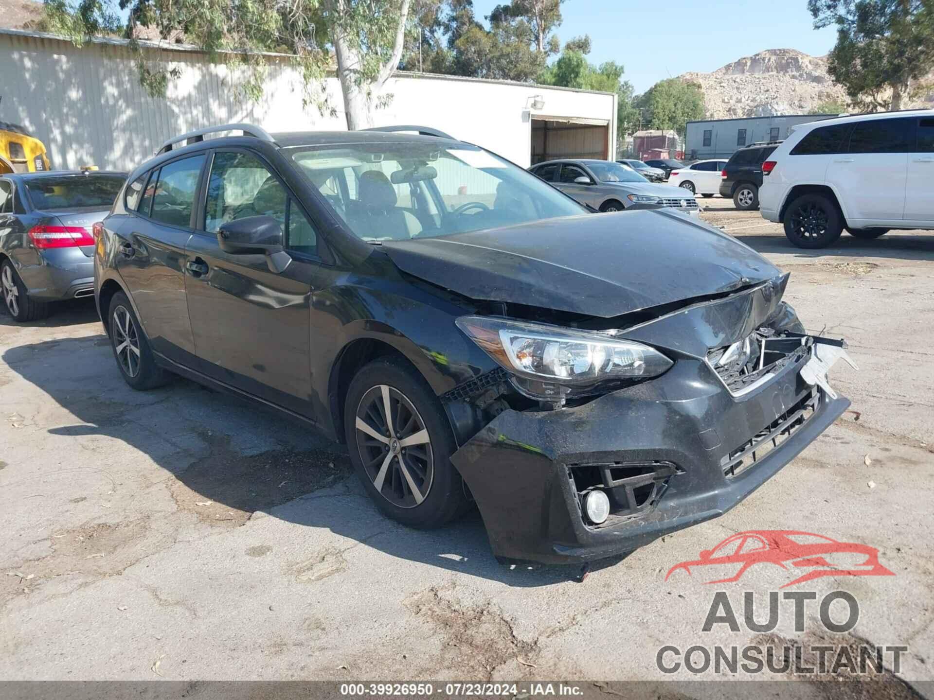 SUBARU IMPREZA 2019 - 4S3GTAD65K3735102