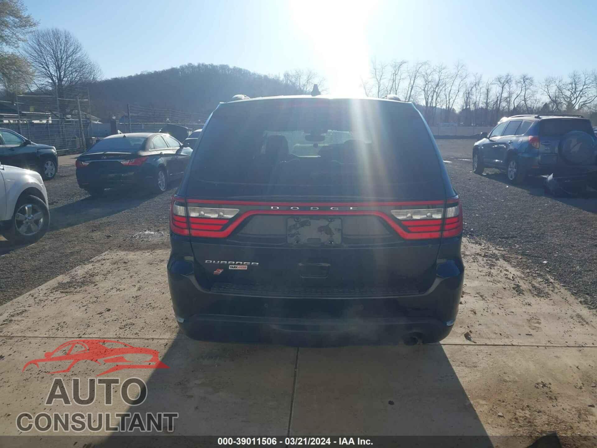 DODGE DURANGO 2022 - 1C4RDJAGXNC101016