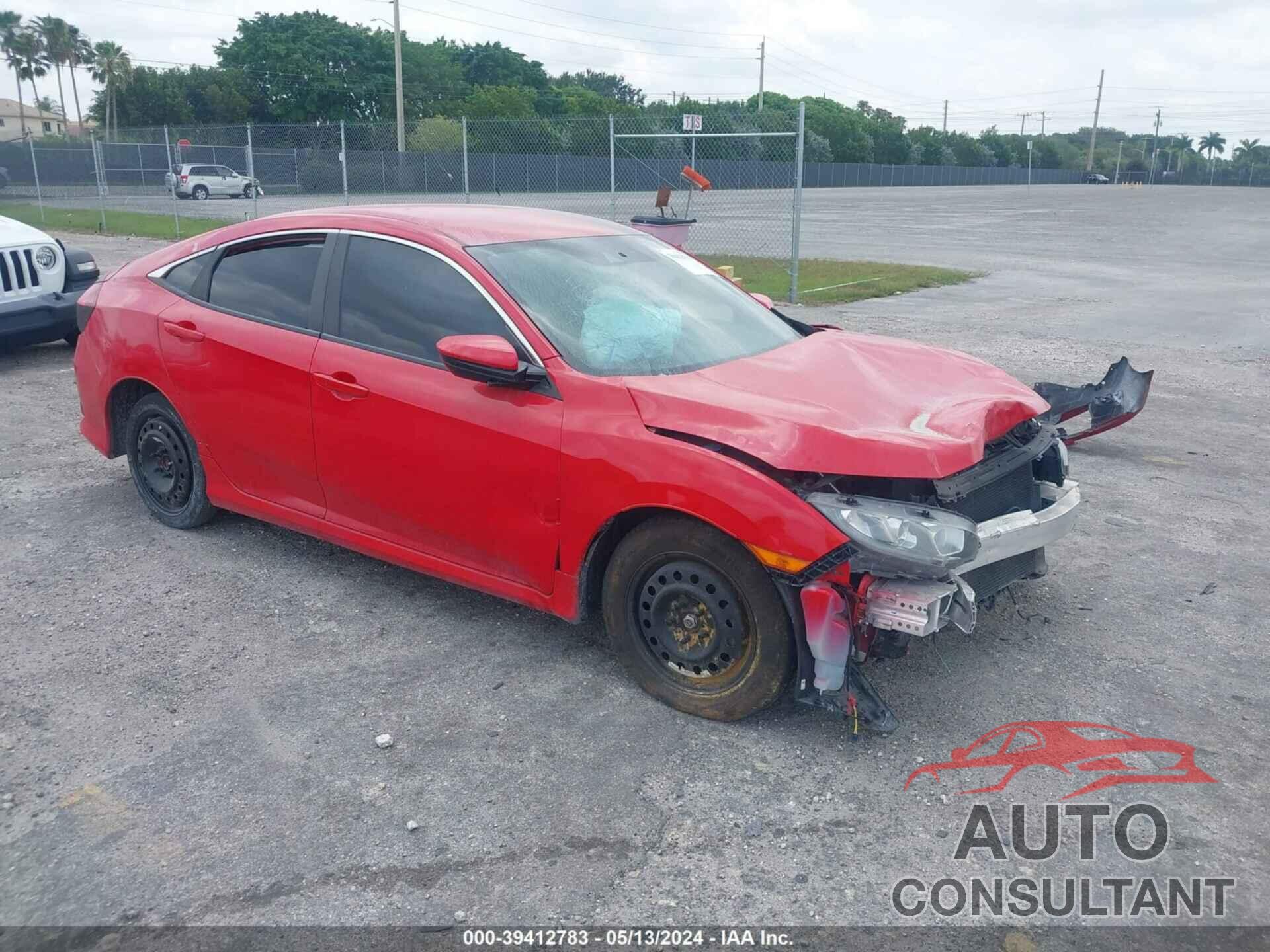 HONDA CIVIC 2019 - 2HGFC2F83KH588342