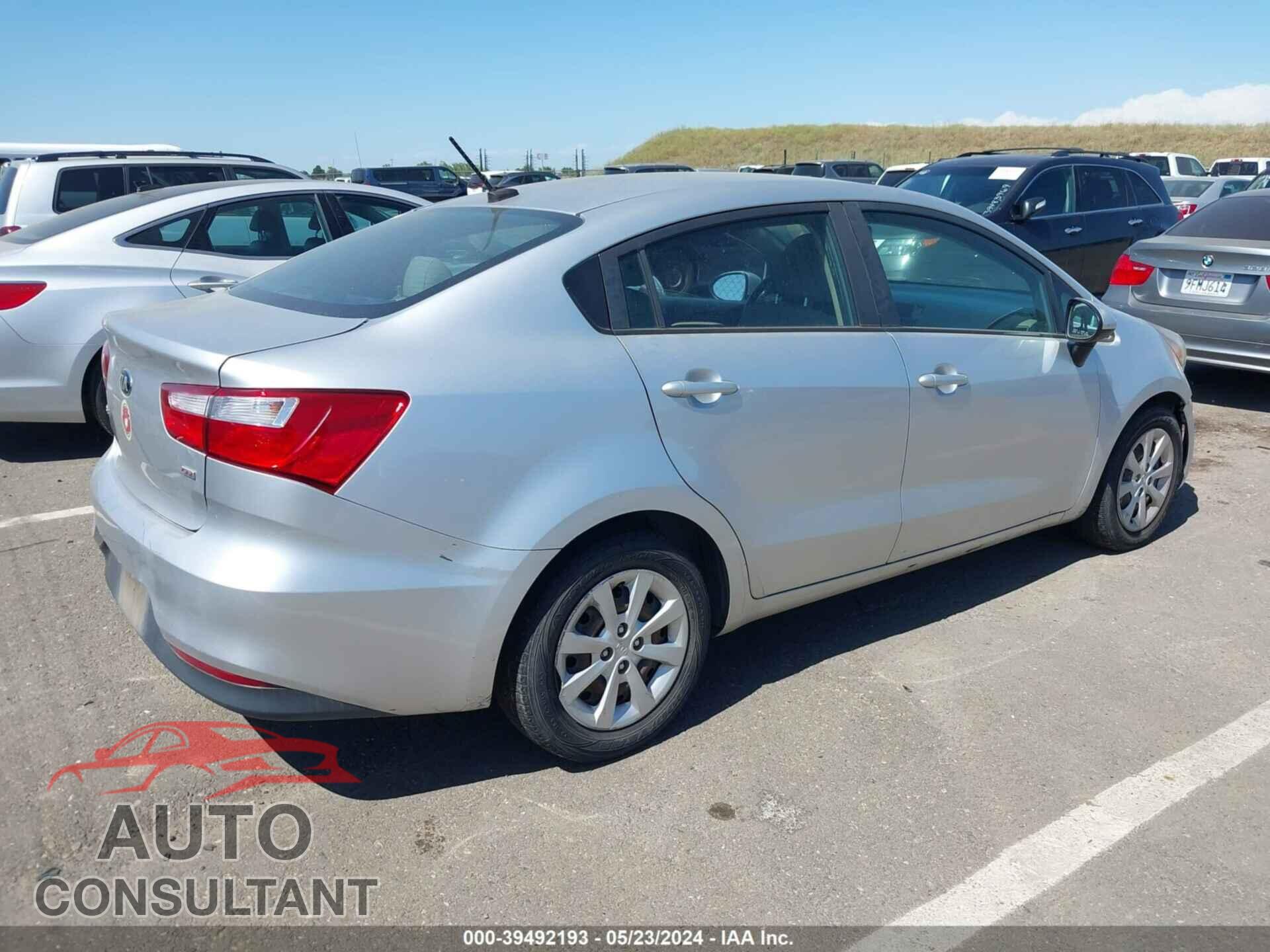 KIA RIO 2016 - KNADM4A31G6691985