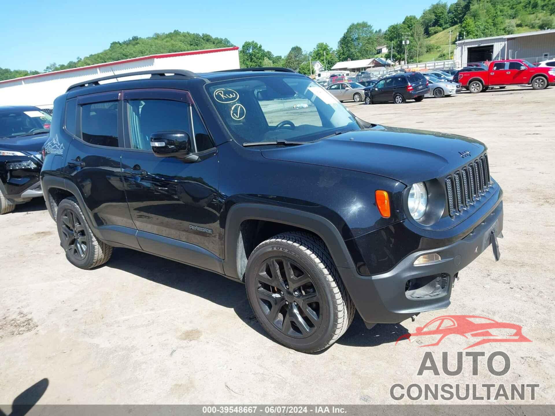 JEEP RENEGADE 2017 - ZACCJBBB2HPE72789