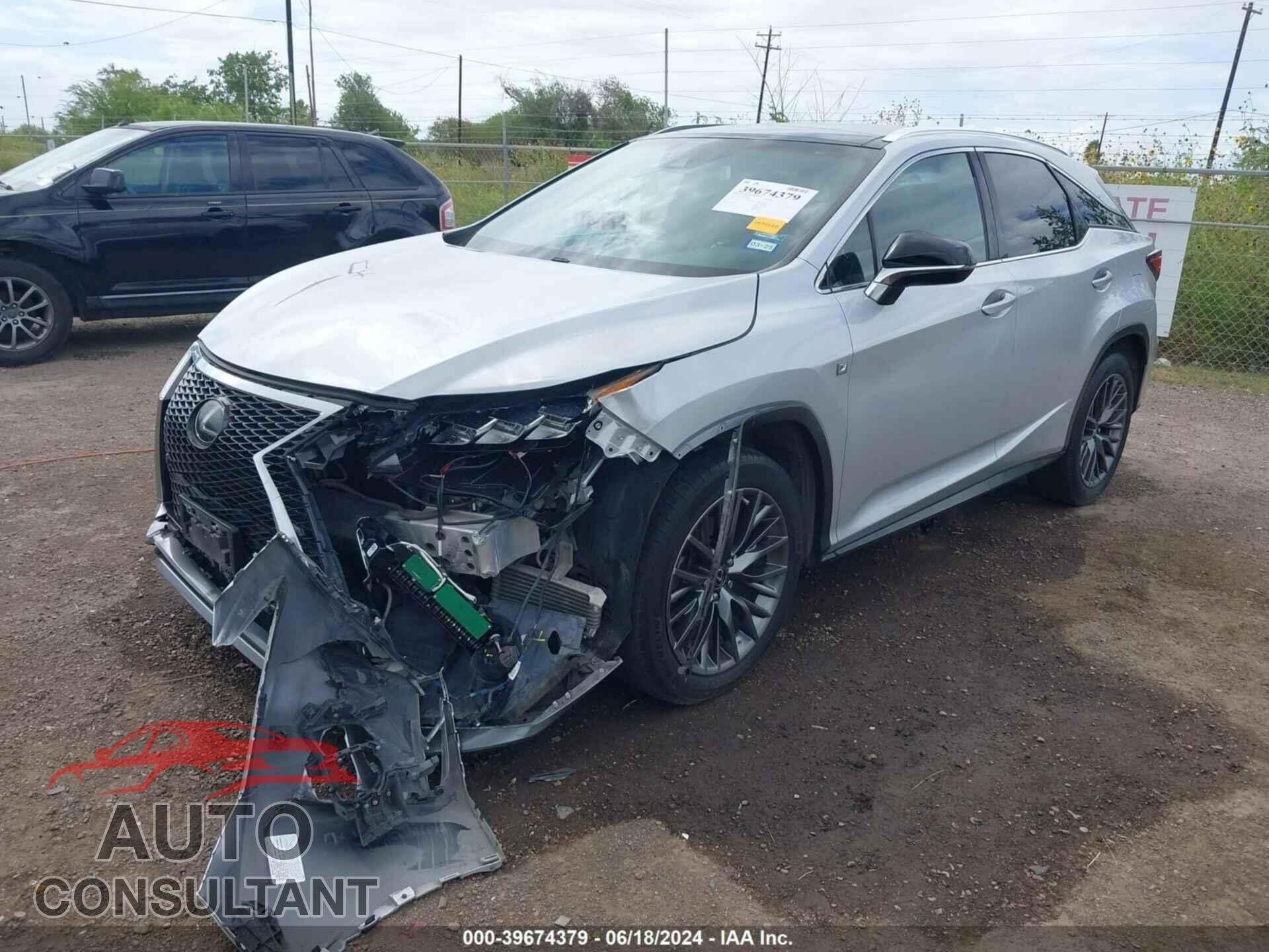 LEXUS RX 350 2017 - 2T2ZZMCA1HC055482