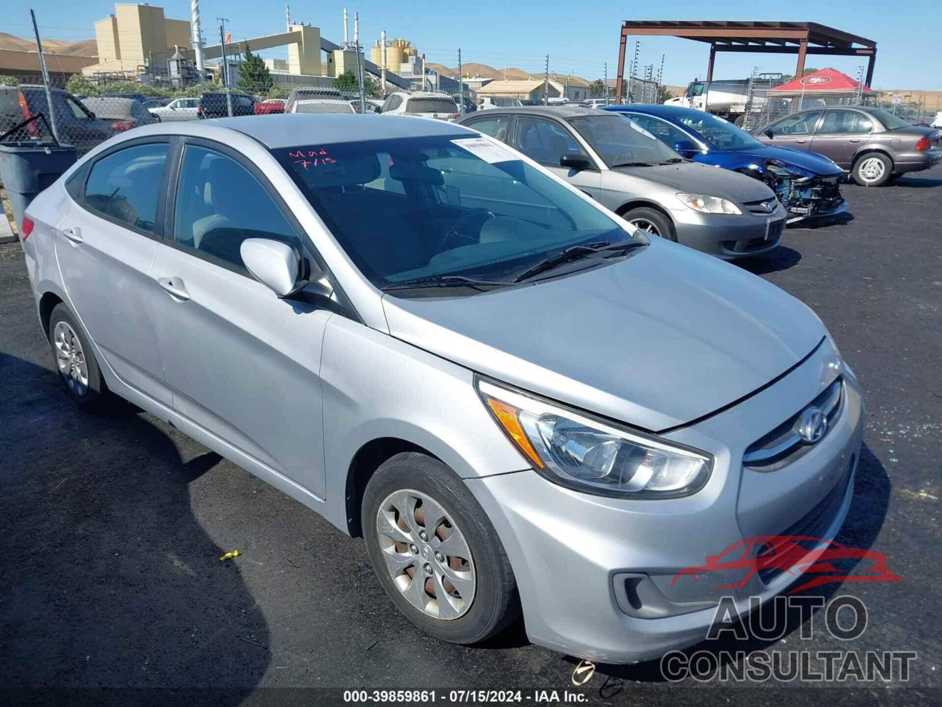 HYUNDAI ACCENT 2016 - KMHCT4AE6GU960007