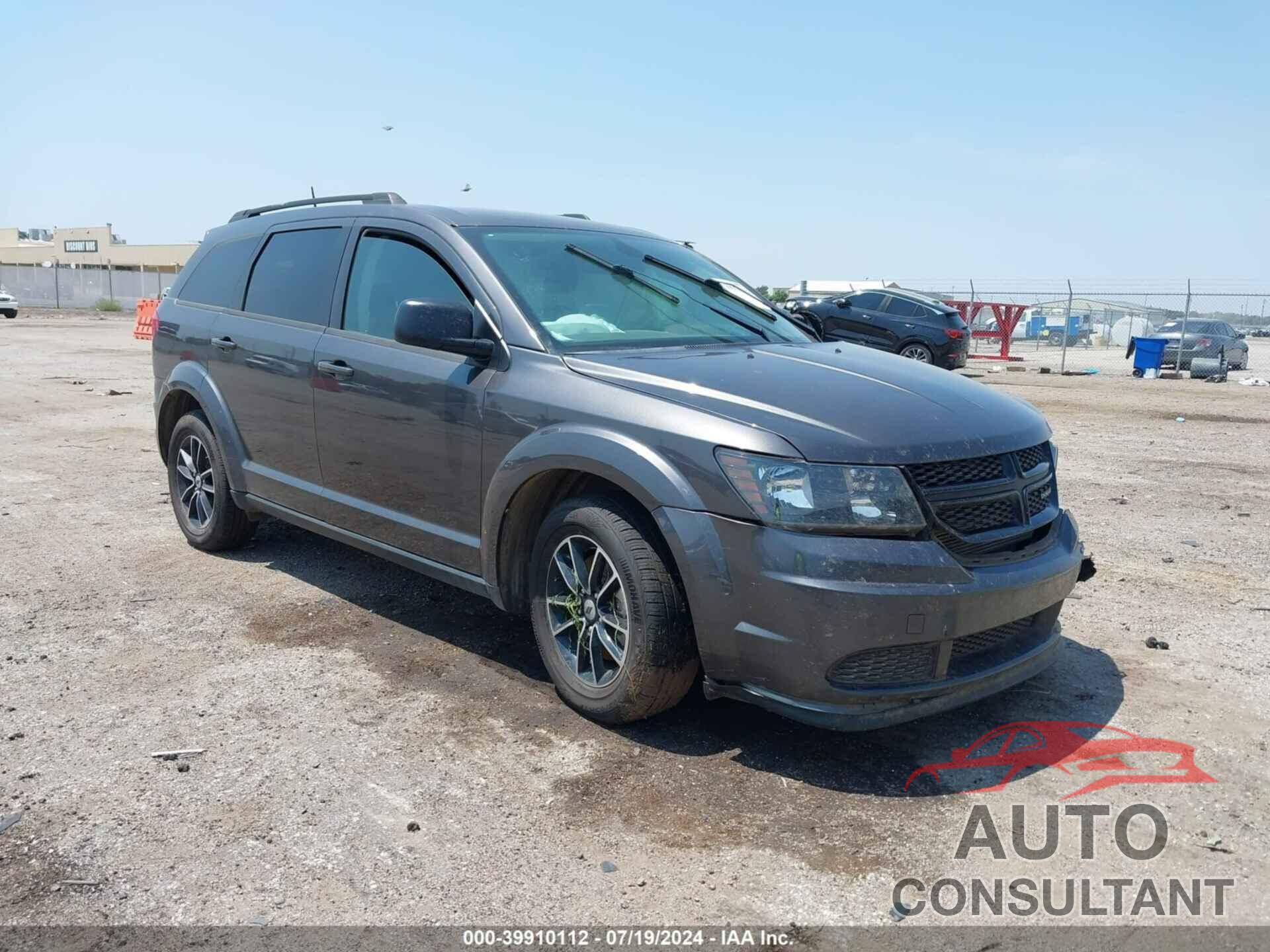 DODGE JOURNEY 2018 - 3C4PDCAB8JT529298