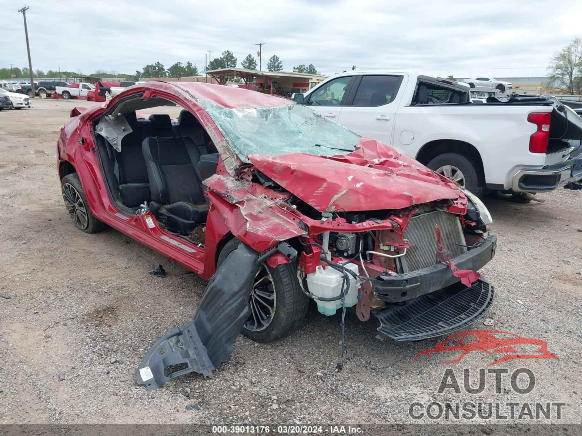 TOYOTA COROLLA 2016 - 5YFBURHE0GP523357