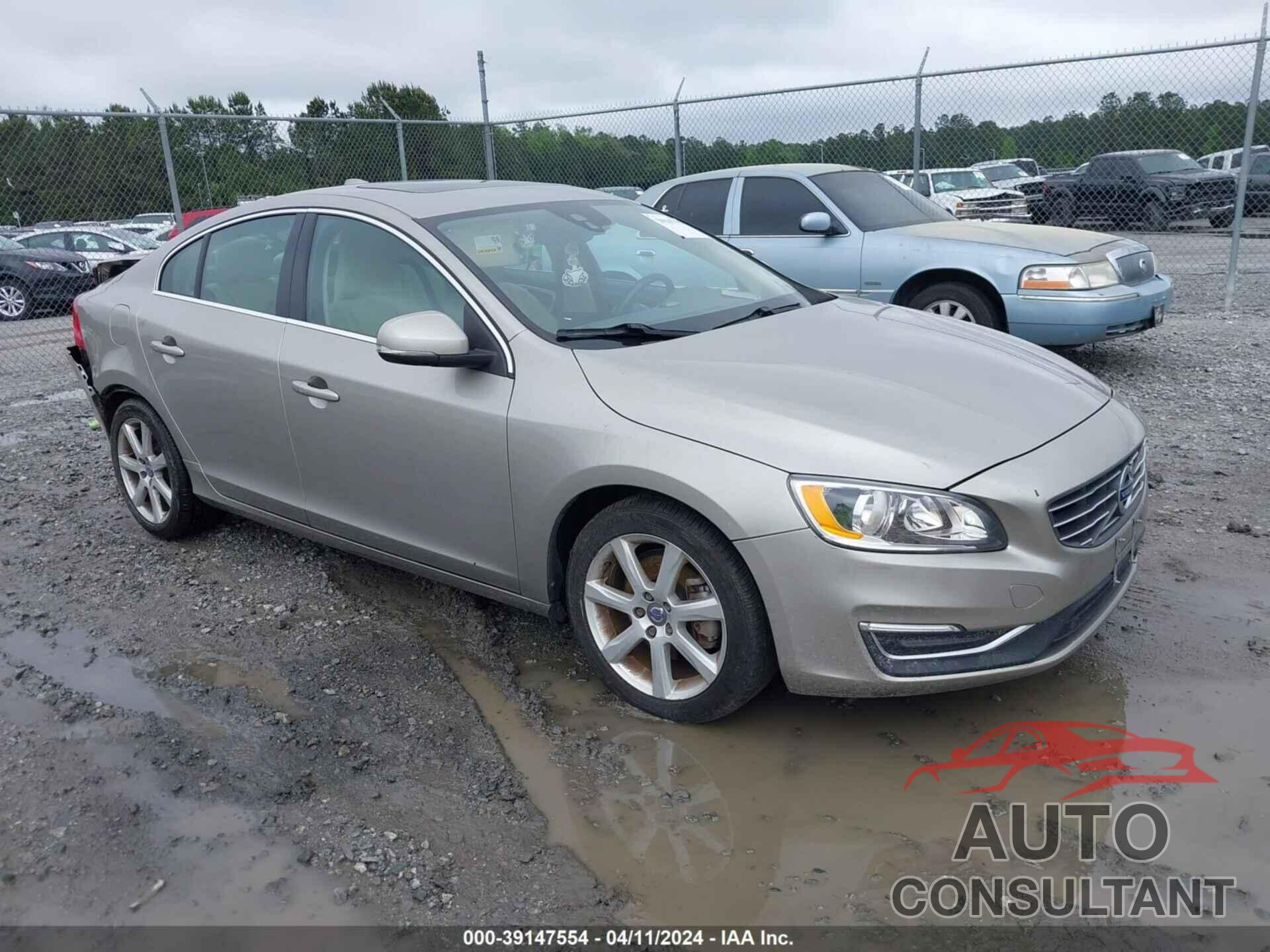 VOLVO S60 2016 - YV126MFK3G2400554