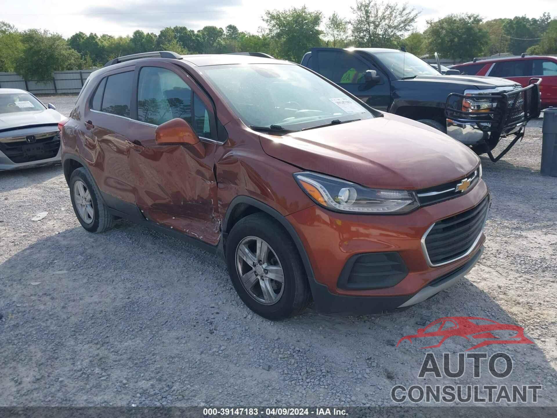 CHEVROLET TRAX 2019 - 3GNCJLSB3KL265924