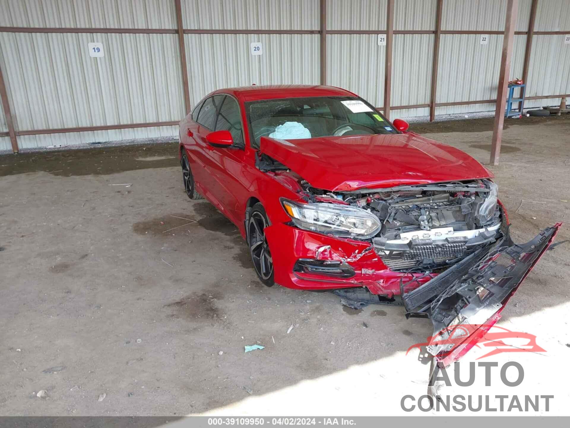 HONDA ACCORD 2020 - 1HGCV1F32LA119061
