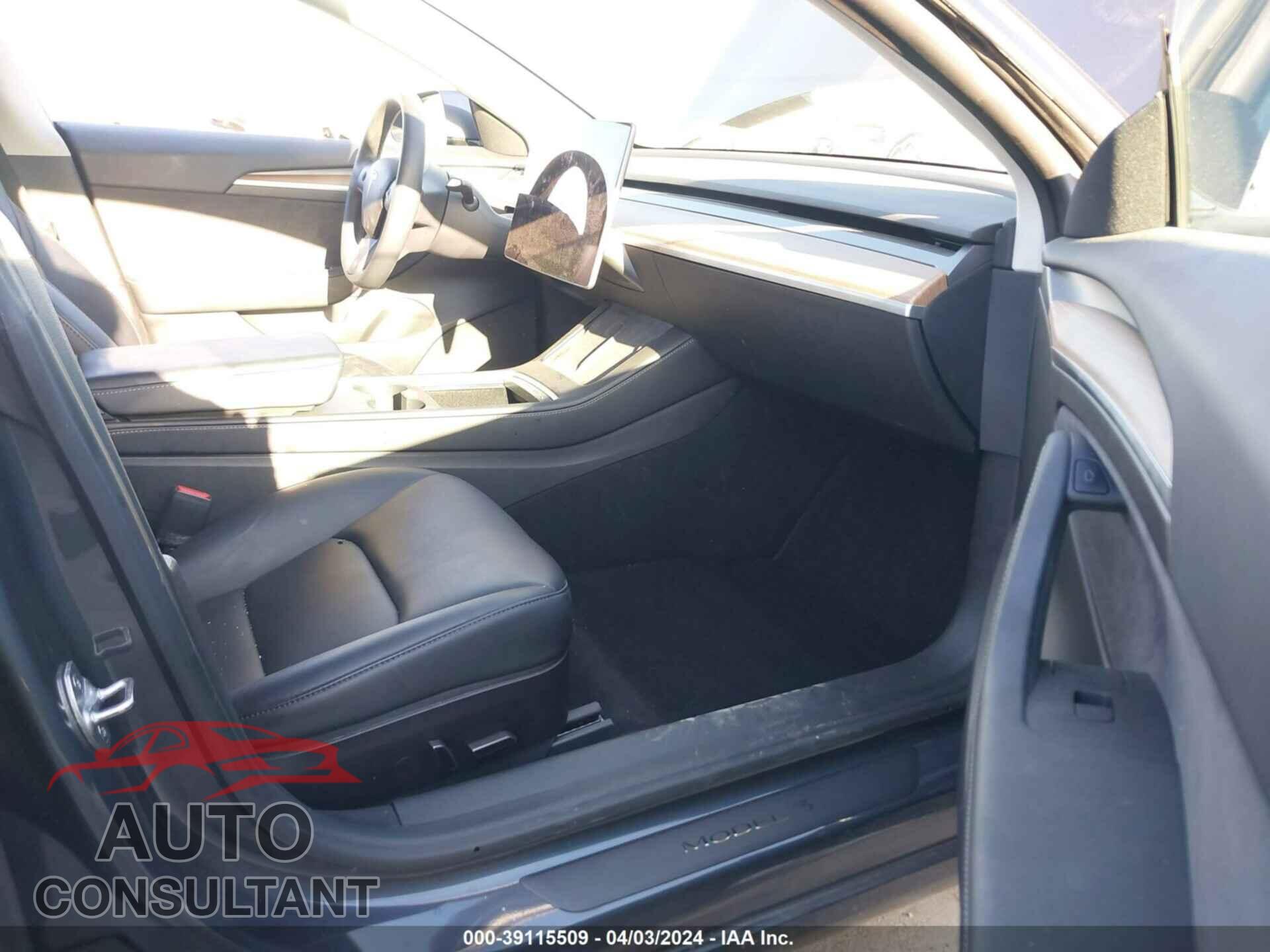 TESLA MODEL 3 2022 - 5YJ3E1EB0NF184525