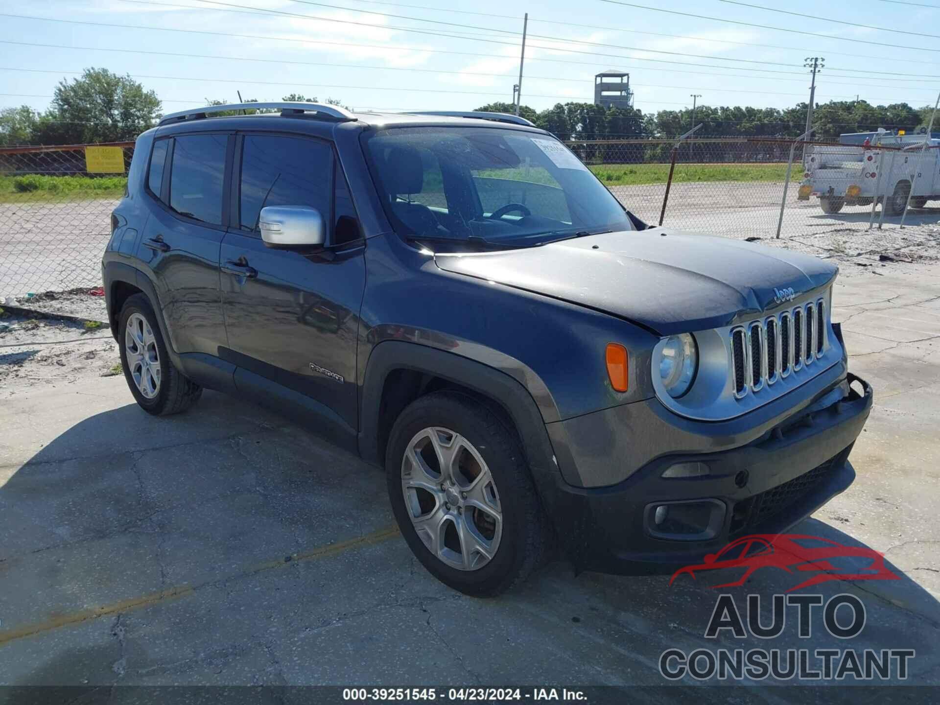 JEEP RENEGADE 2016 - ZACCJADT9GPD13461