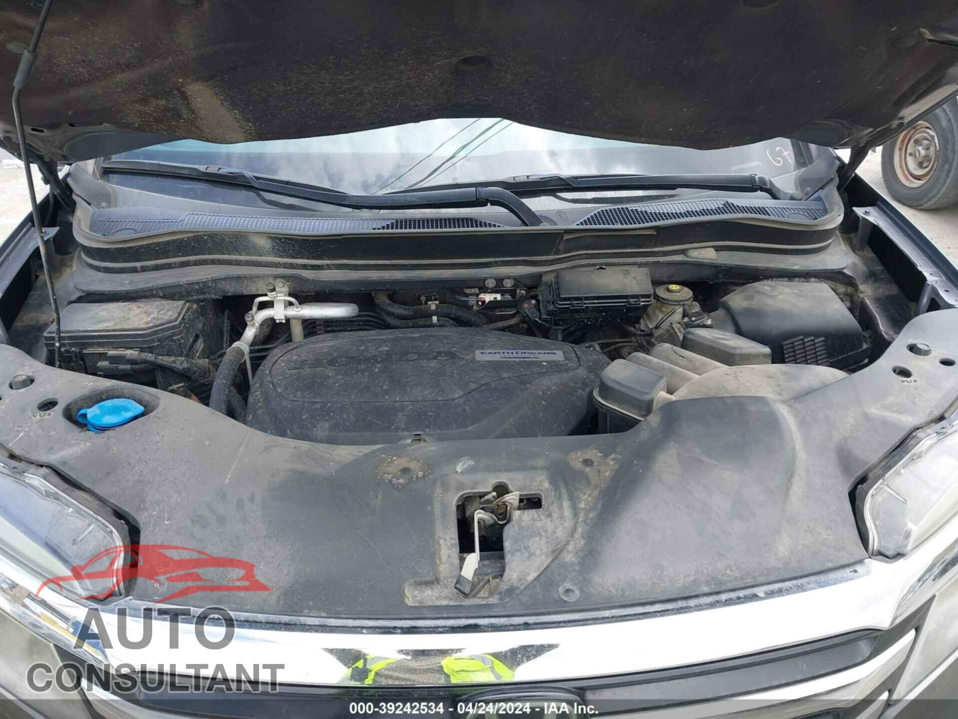 HONDA PILOT 2017 - 5FNYF5H92HB001312