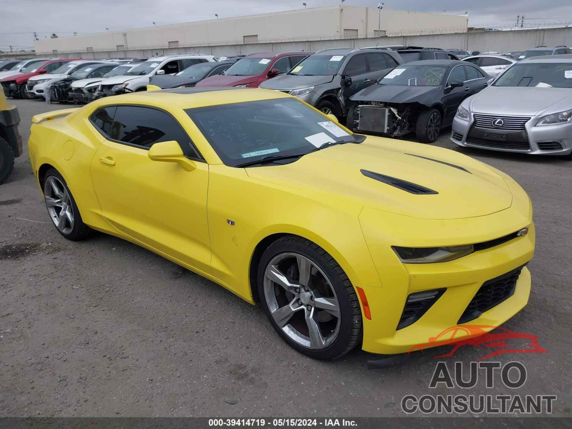 CHEVROLET CAMARO 2018 - 1G1FF1R75J0126167