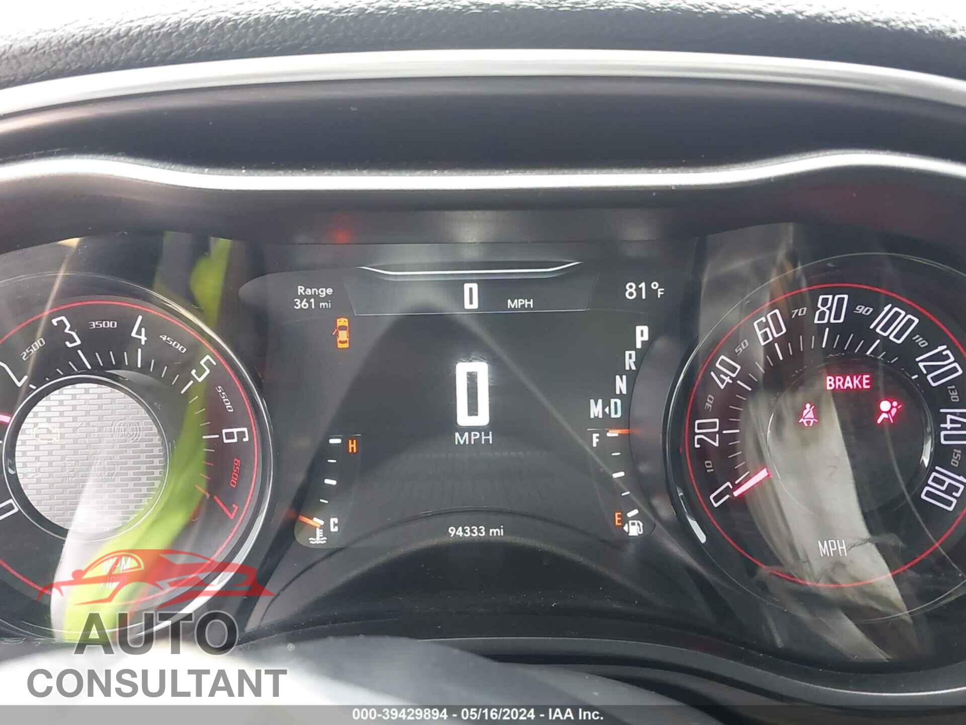 DODGE CHALLENGER 2018 - 2C3CDZAG9JH287471