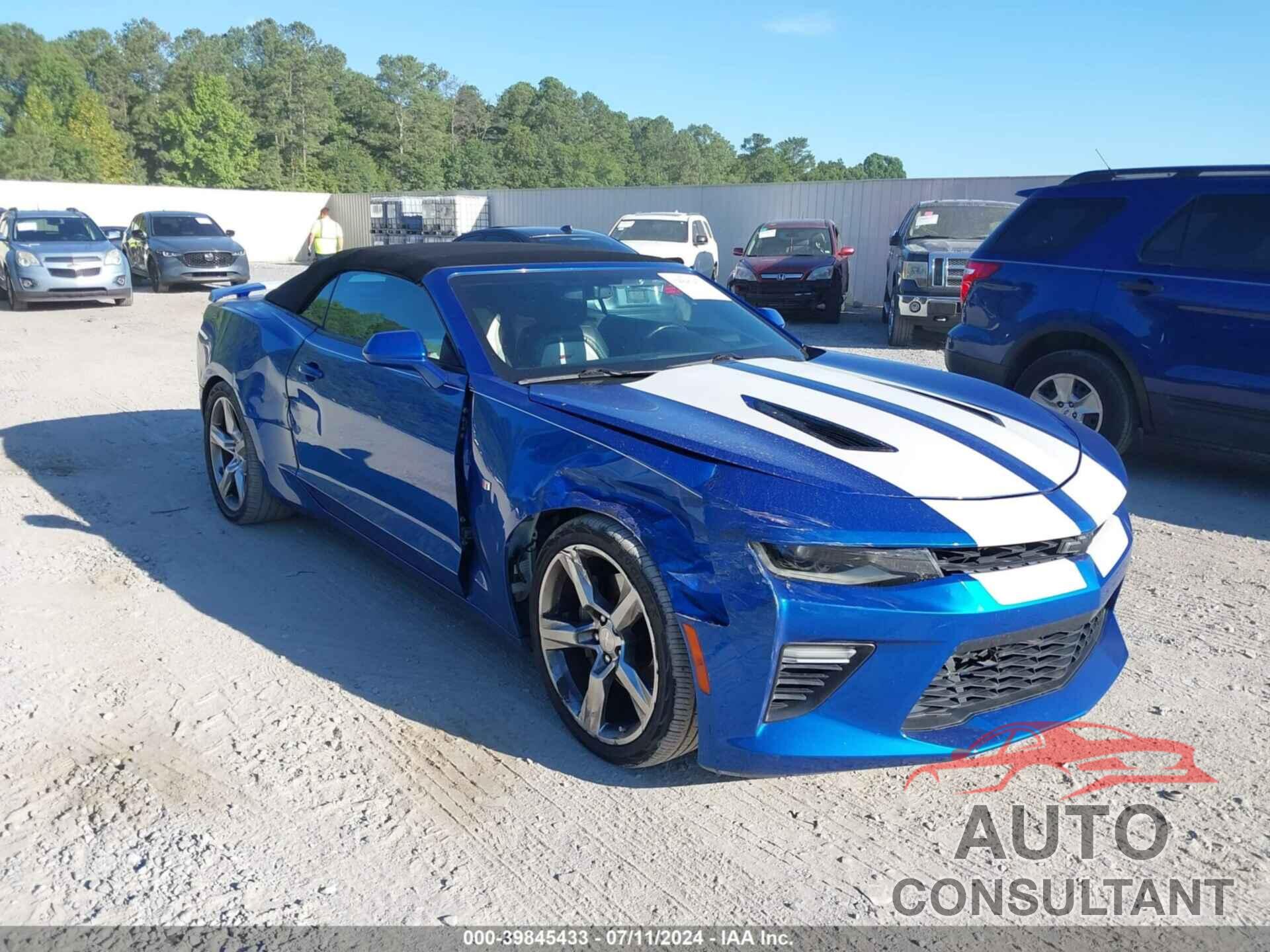 CHEVROLET CAMARO 2017 - 1G1FH3D75H0134308