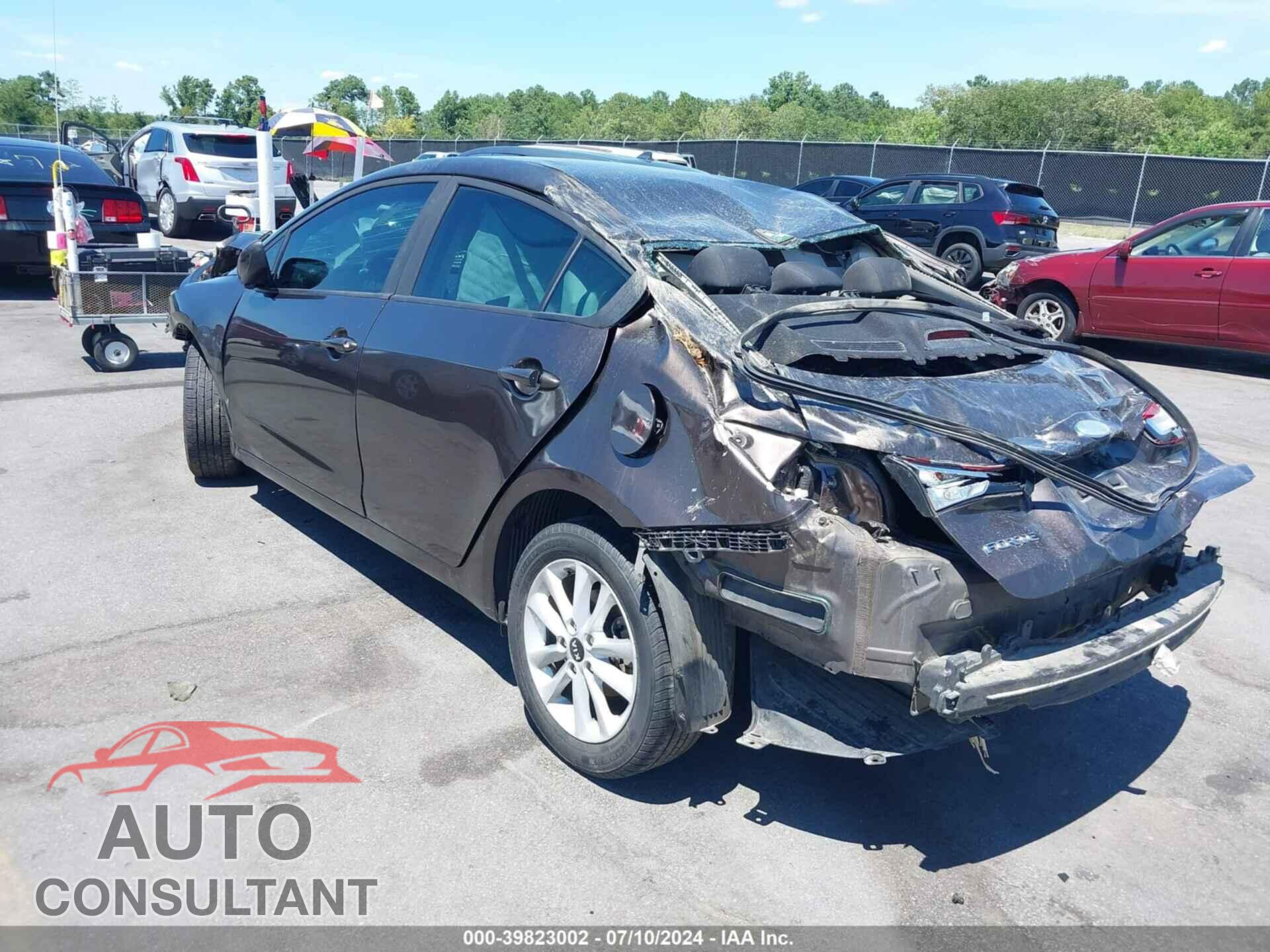 KIA FORTE 2017 - 3KPFL4A78HE148257