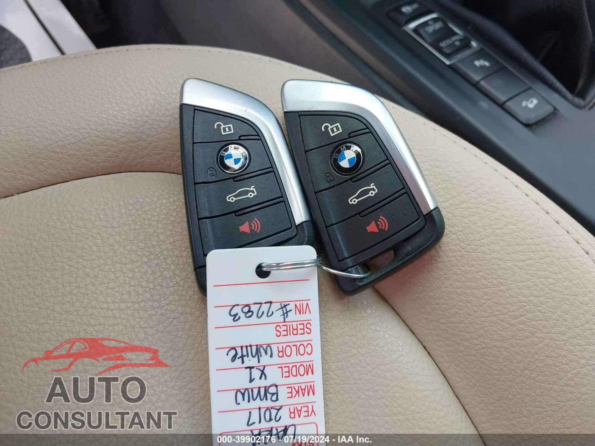 BMW X1 2017 - WBXHT3C33H5F87302