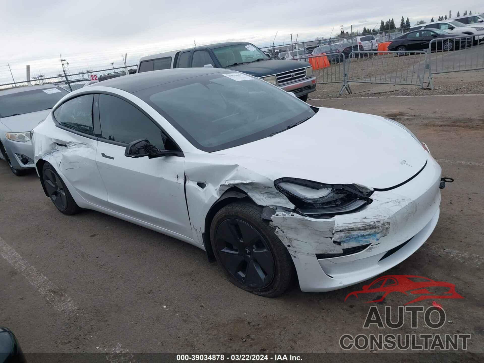 TESLA MODEL 3 2021 - 5YJ3E1EB6MF033087