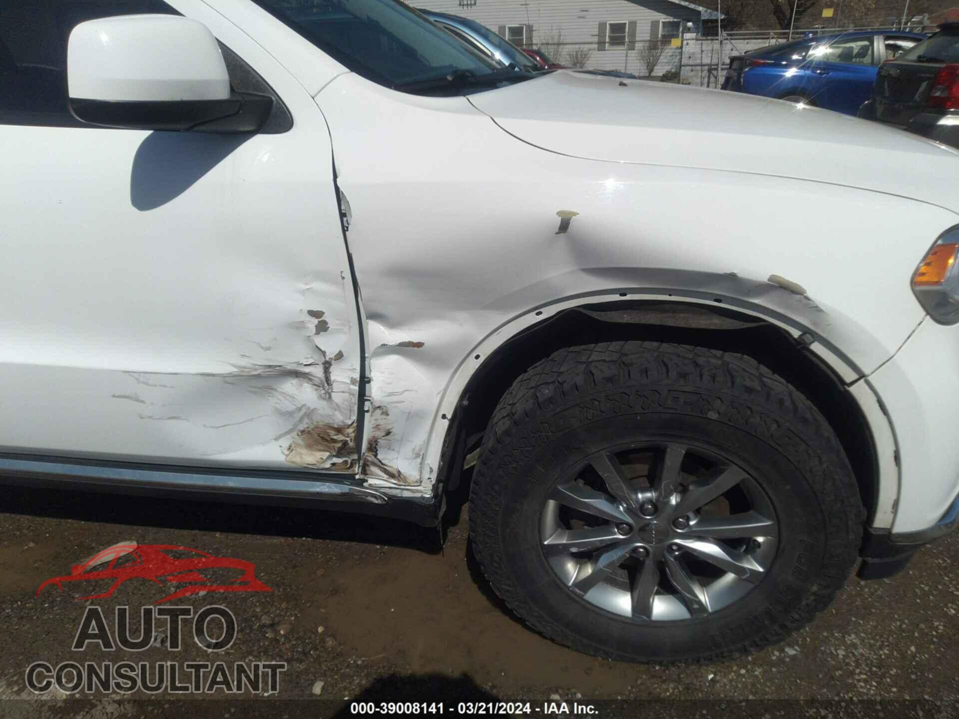 DODGE DURANGO 2017 - 1C4RDJAG7HC881030
