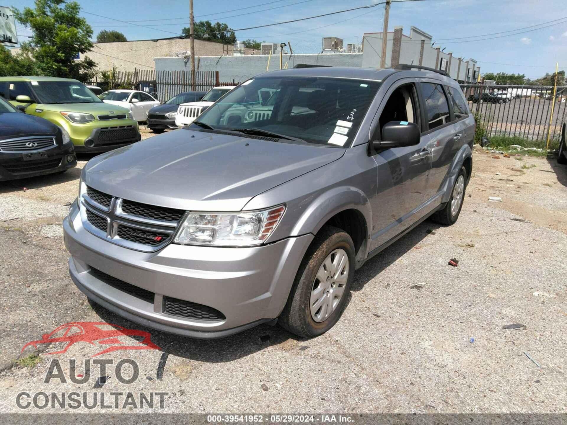 DODGE JOURNEY 2017 - 3C4PDCABXHT602584