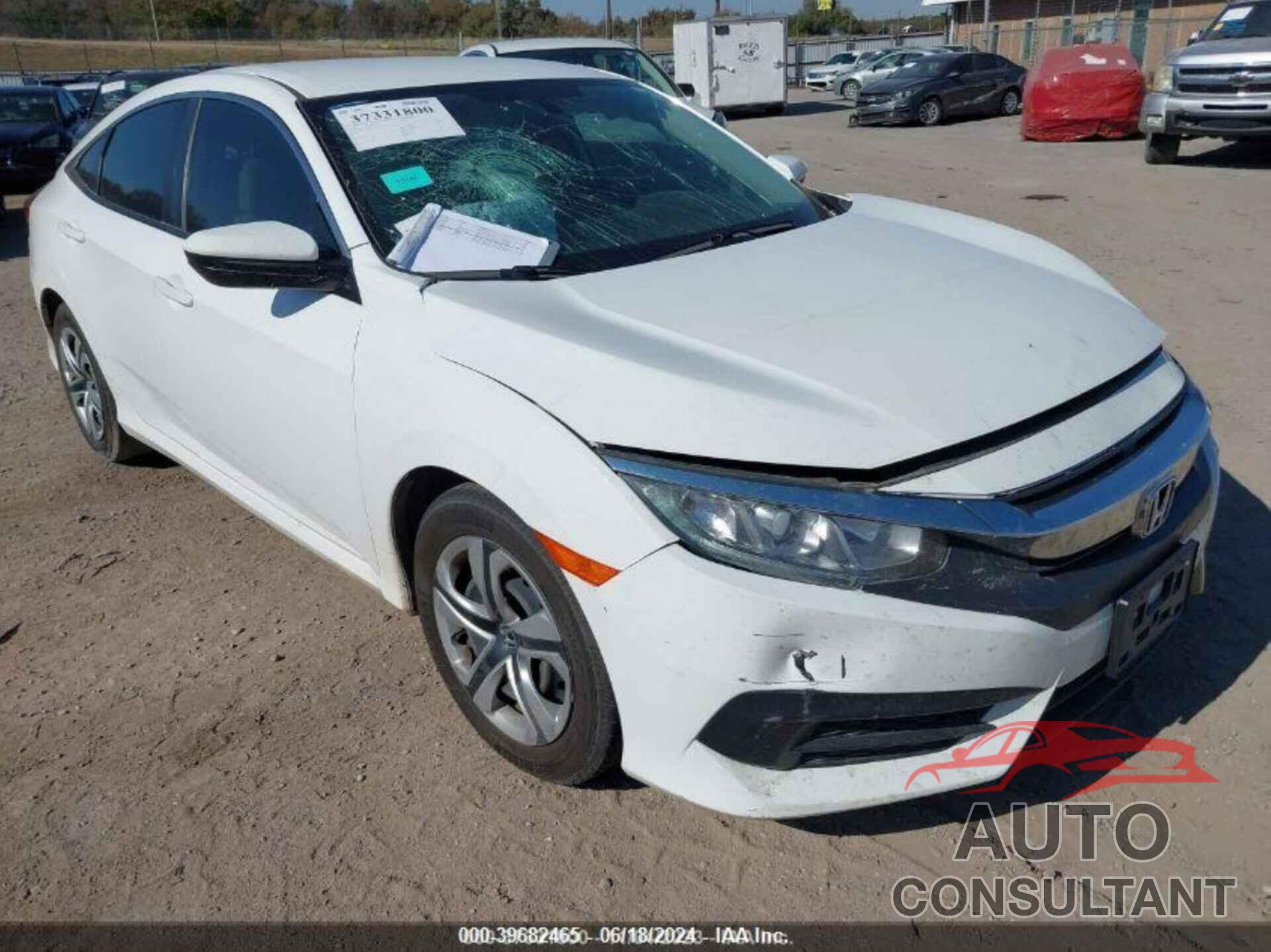 HONDA CIVIC 2018 - 2HGFC2F54JH601796