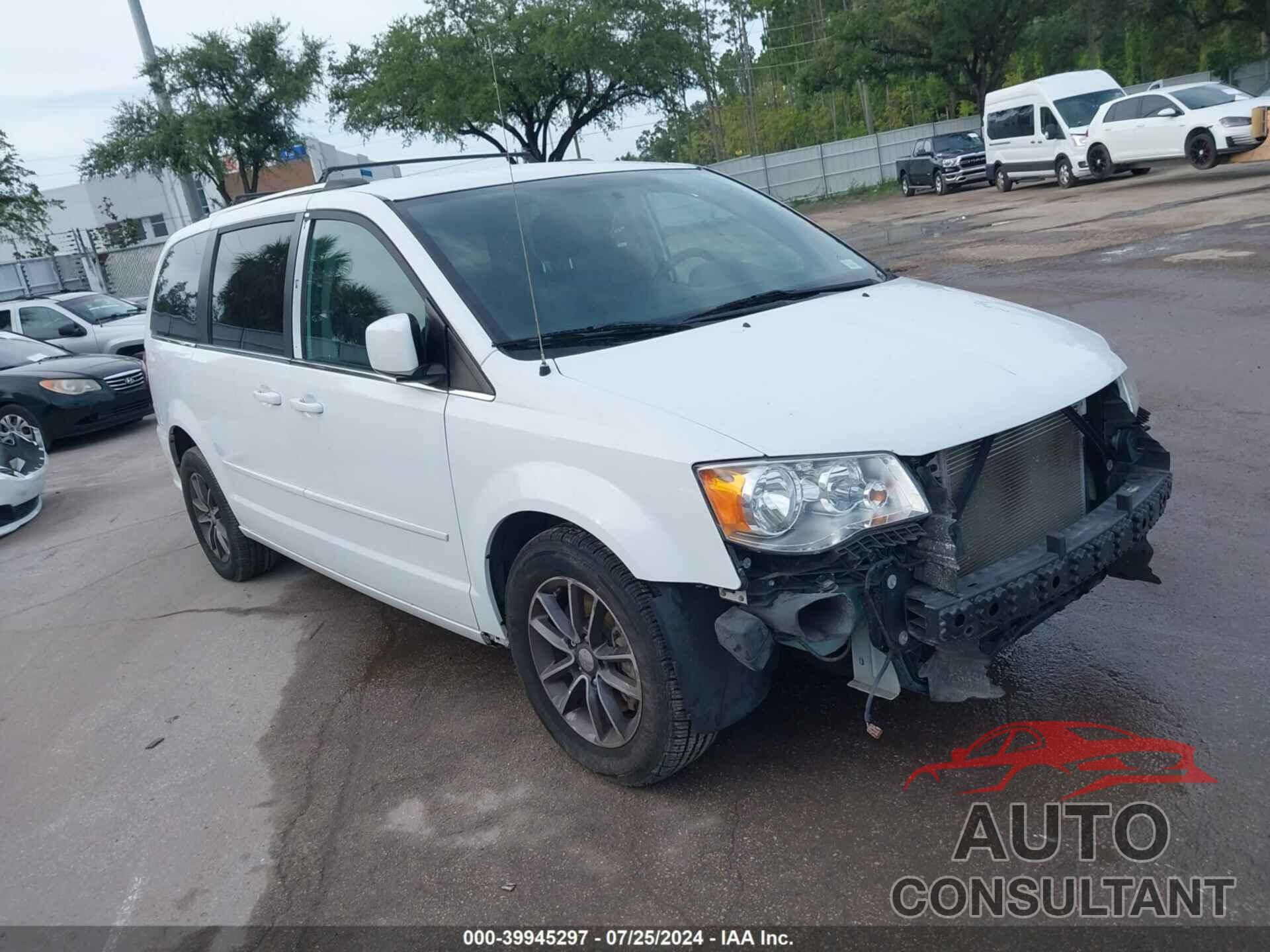 DODGE GRAND CARAVAN 2017 - 2C4RDGCG8HR786497