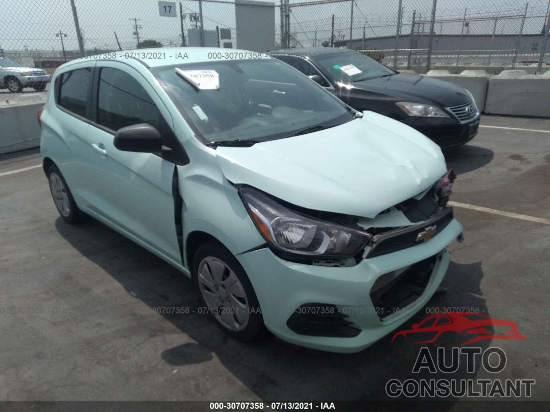 CHEVROLET SPARK 2017 - KL8CB6SA8HC744173