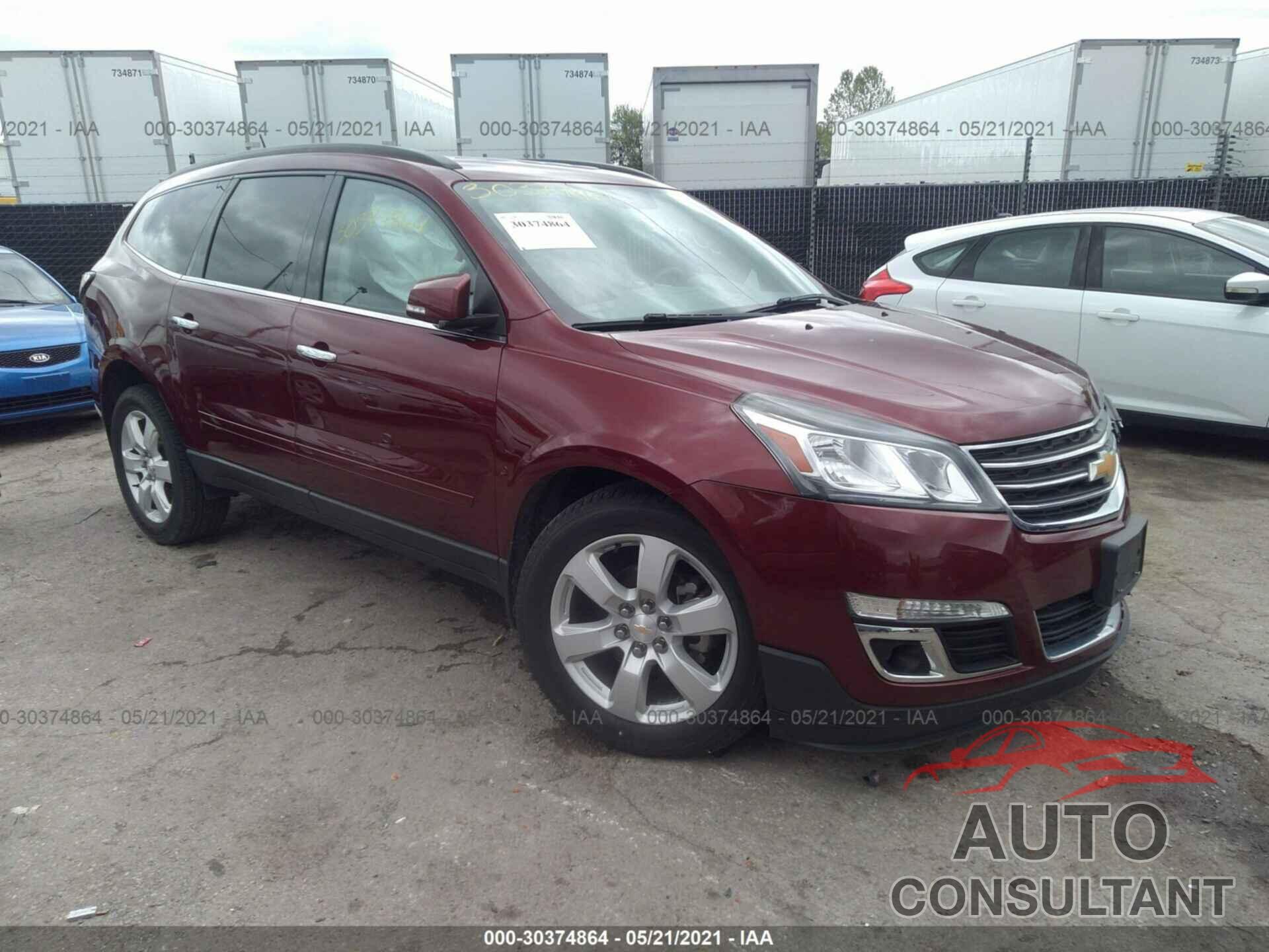 CHEVROLET TRAVERSE 2016 - 1GNKRGKD7GJ242920