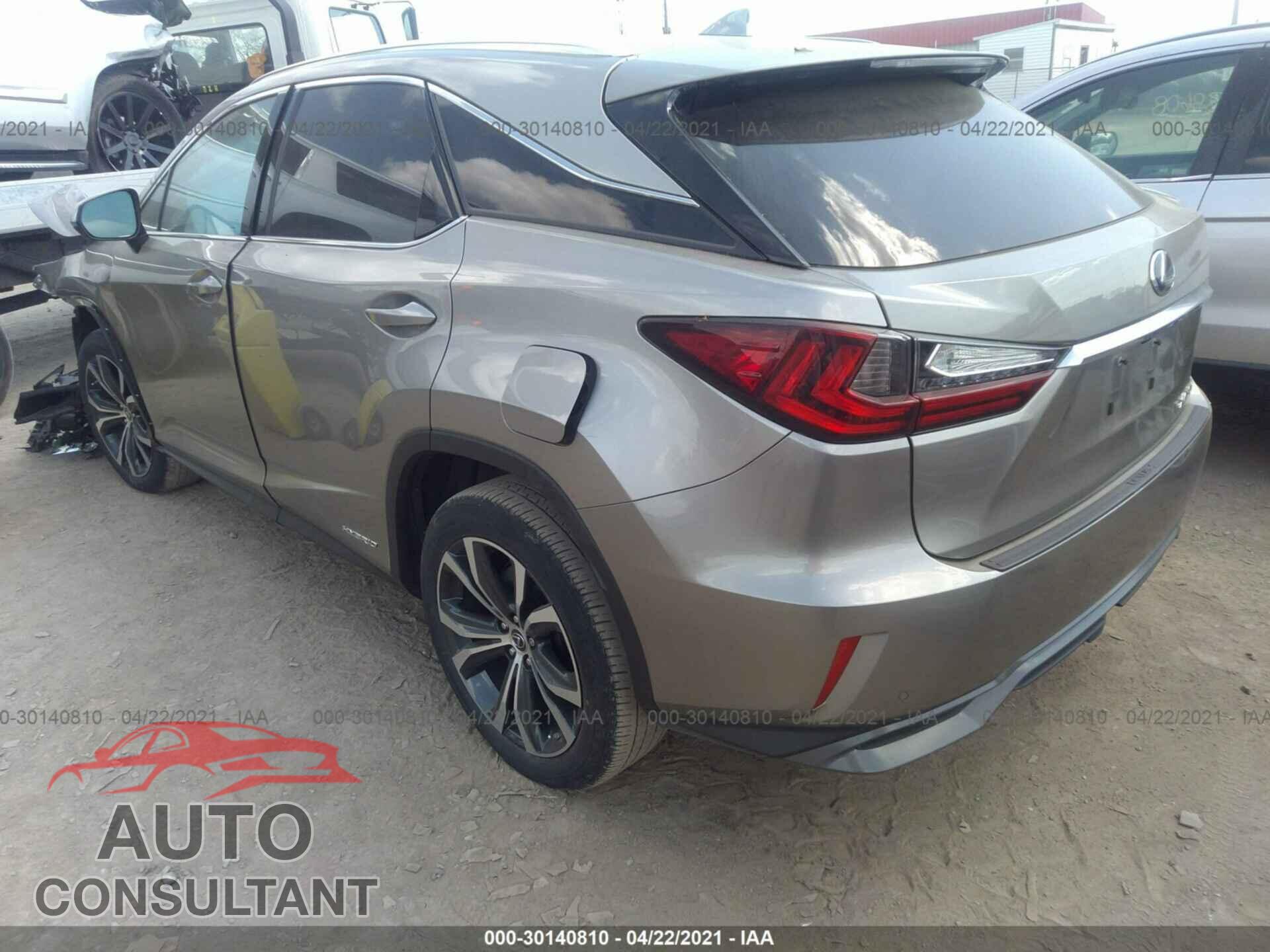 LEXUS RX 2019 - 2T2BGMCA6KC040295