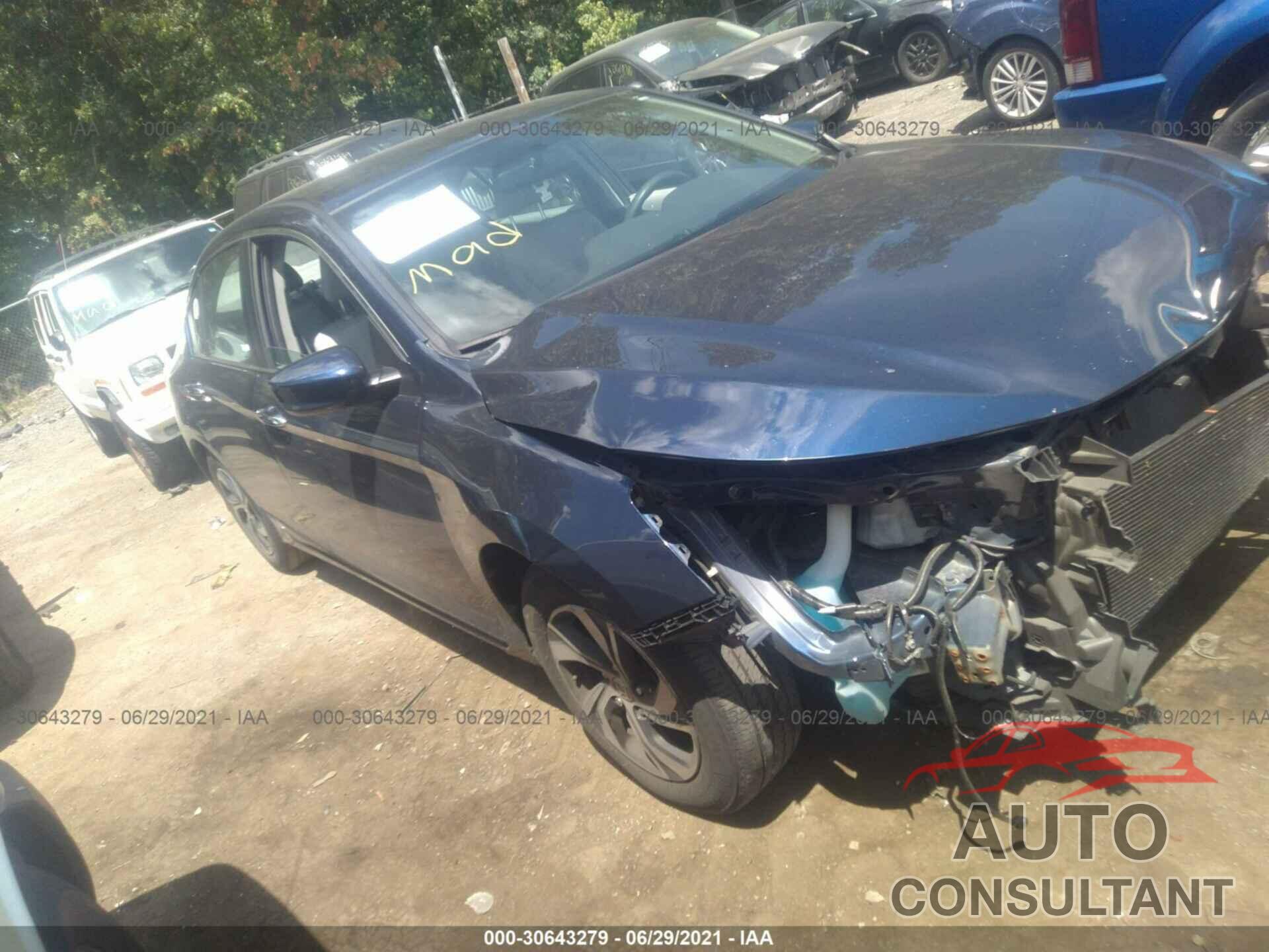 HONDA ACCORD SEDAN 2016 - 1HGCR2F30GA002126