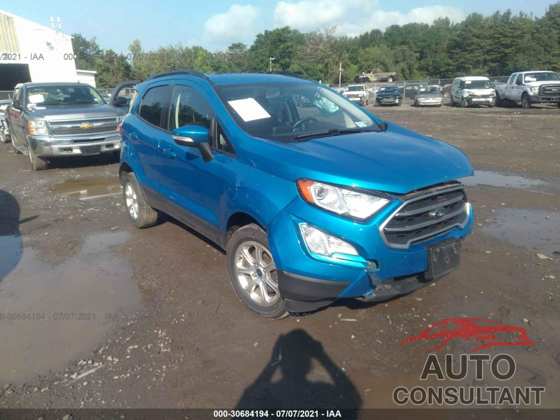 FORD ECOSPORT 2019 - MAJ6S3GL8KC252947