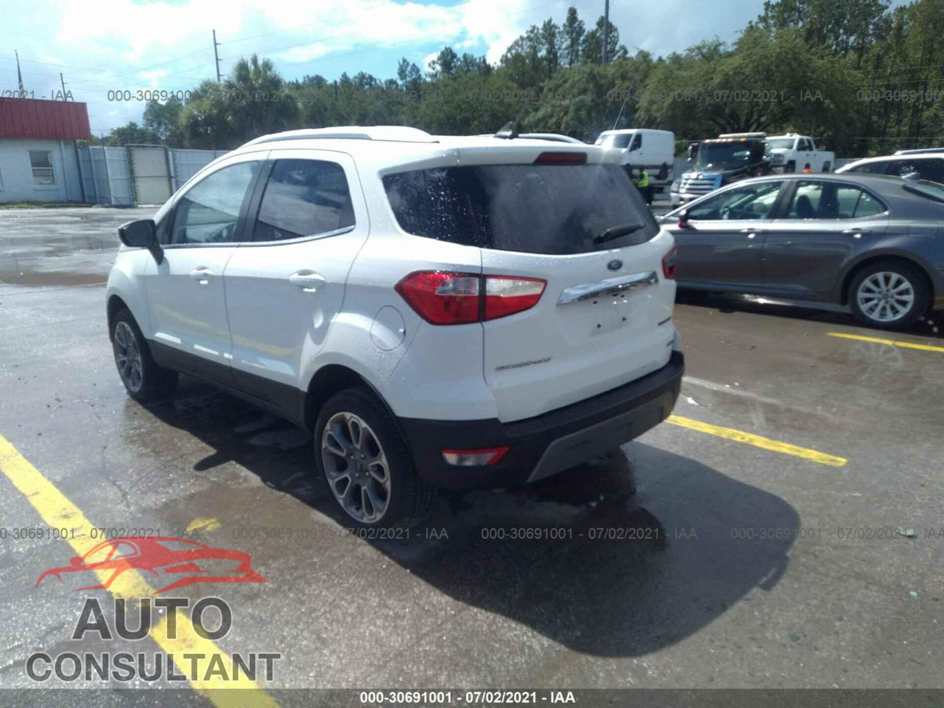 FORD ECOSPORT 2020 - MAJ6S3KL1LC349237