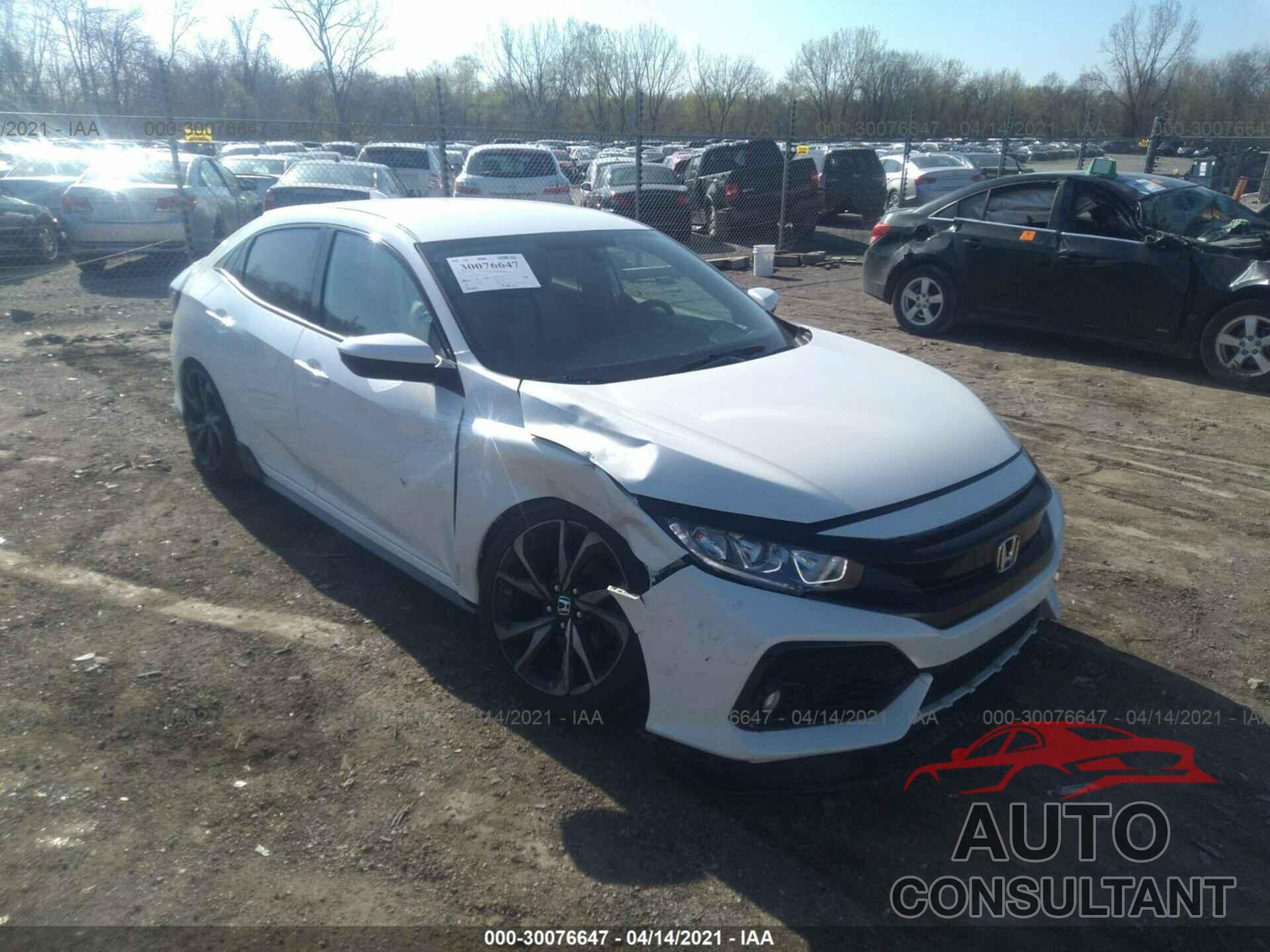 HONDA CIVIC HATCHBACK 2018 - SHHFK7G46JU206785