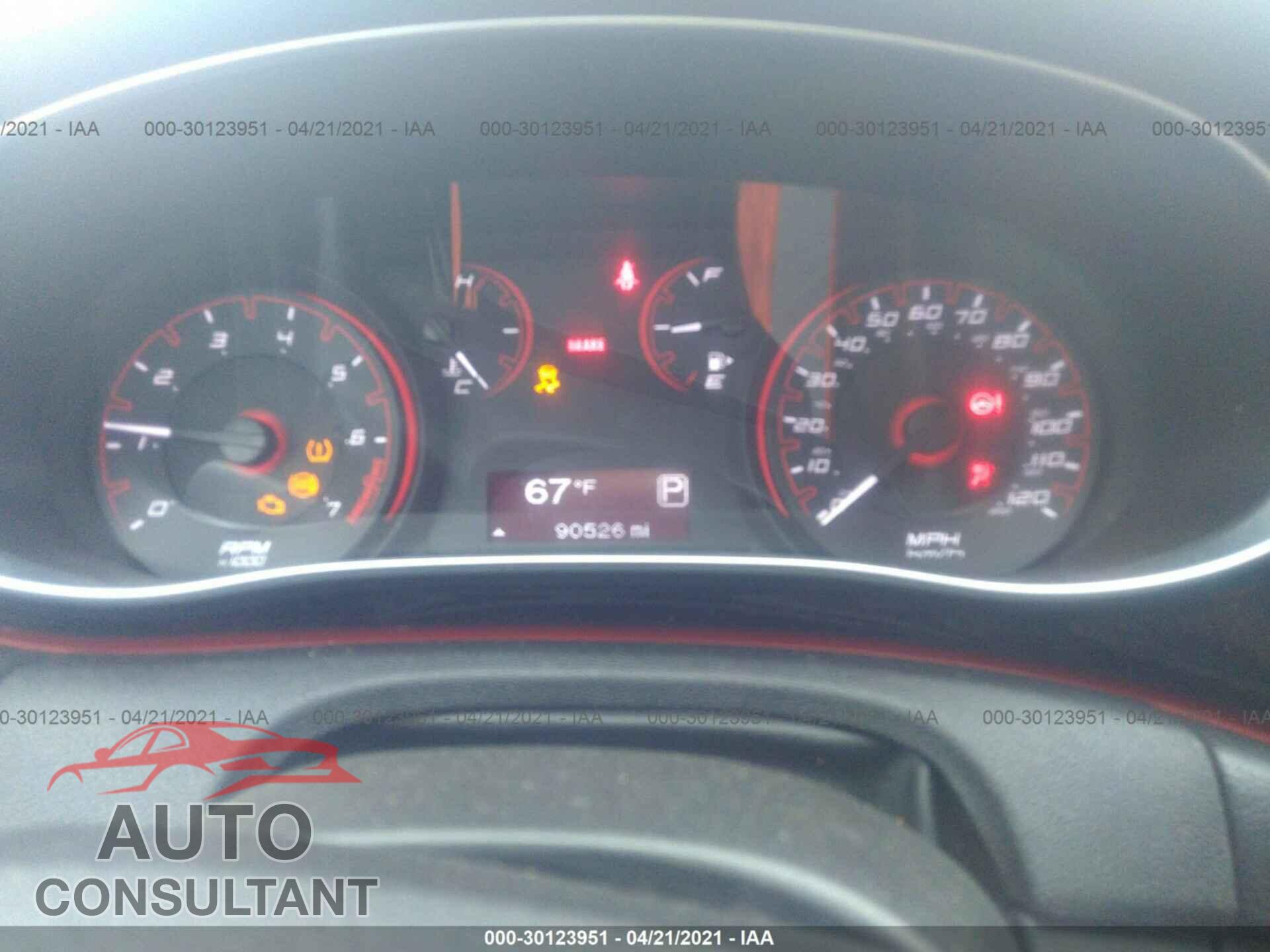 DODGE DART 2016 - 1C3CDFBB4GD529347
