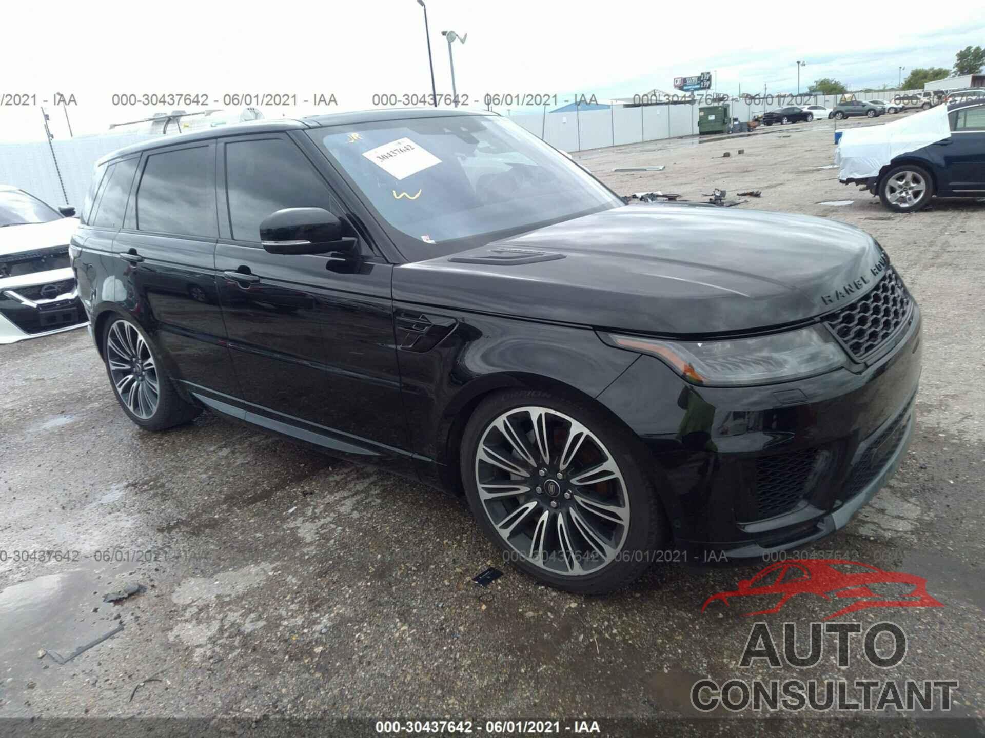 LAND ROVER RANGE ROVER SPORT 2019 - SALWR2RV0KA816013