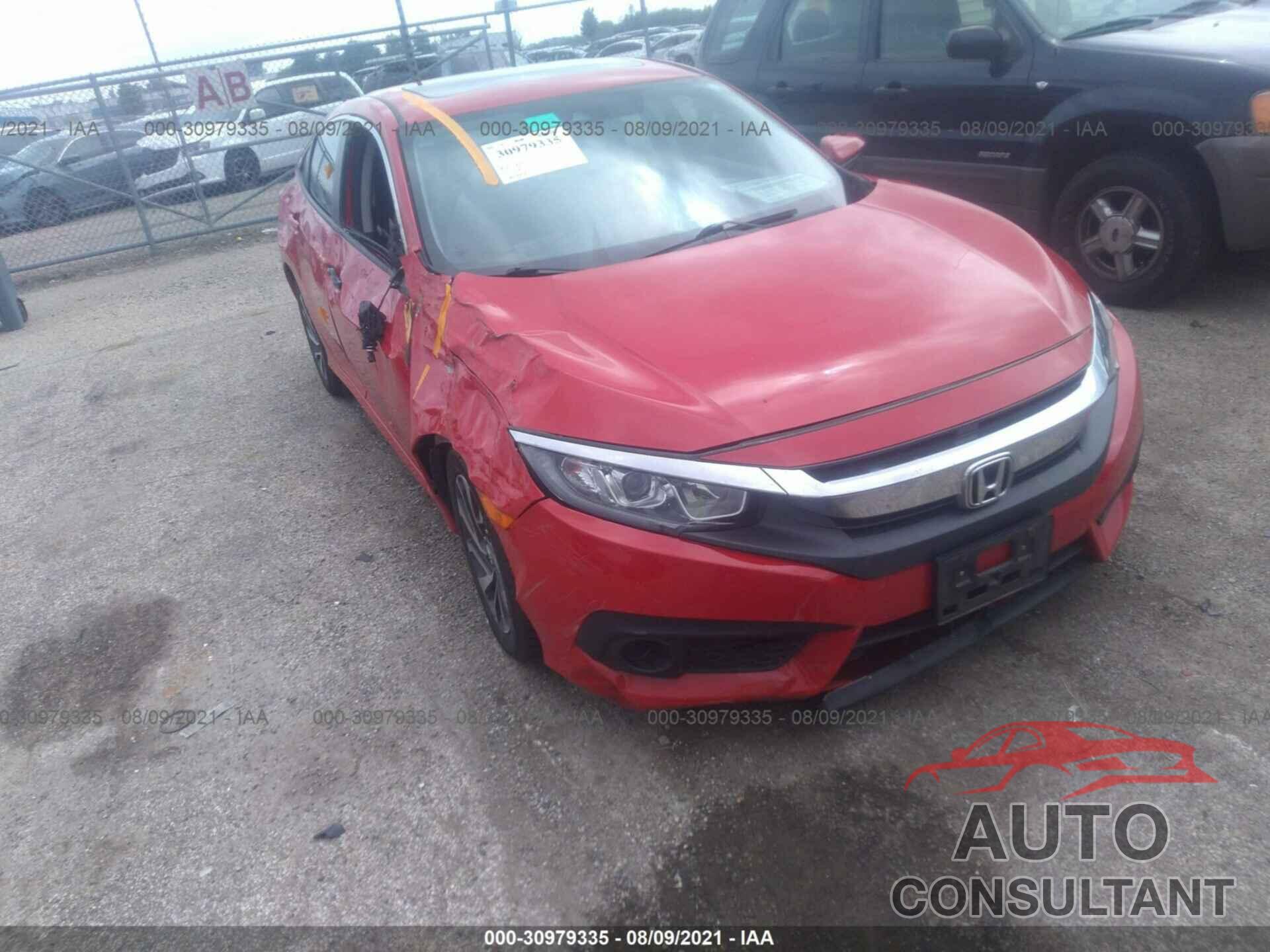 HONDA CIVIC SEDAN 2016 - 2HGFC2F80GH568668