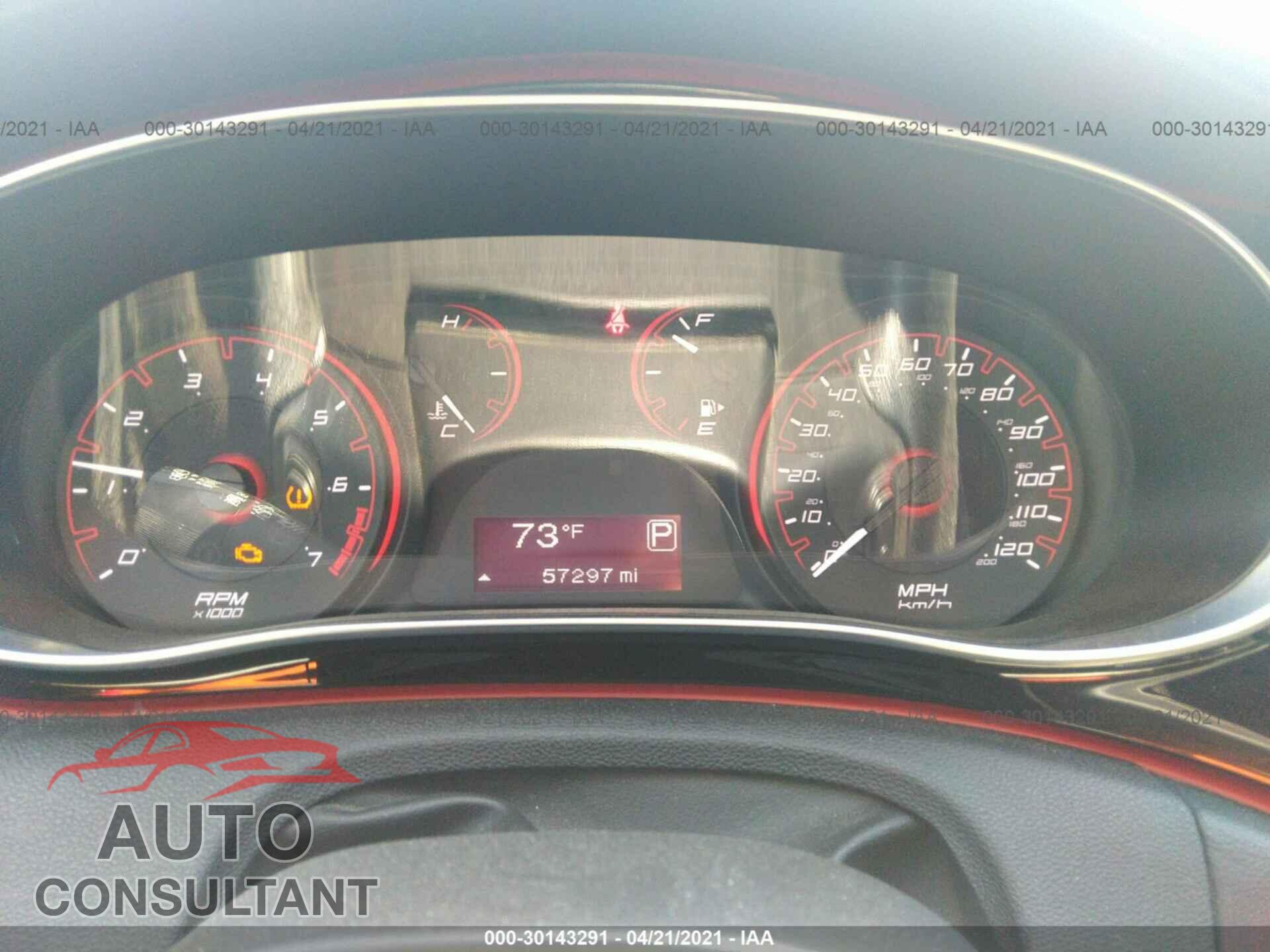 DODGE DART 2016 - 1C3CDFAA7GD564800