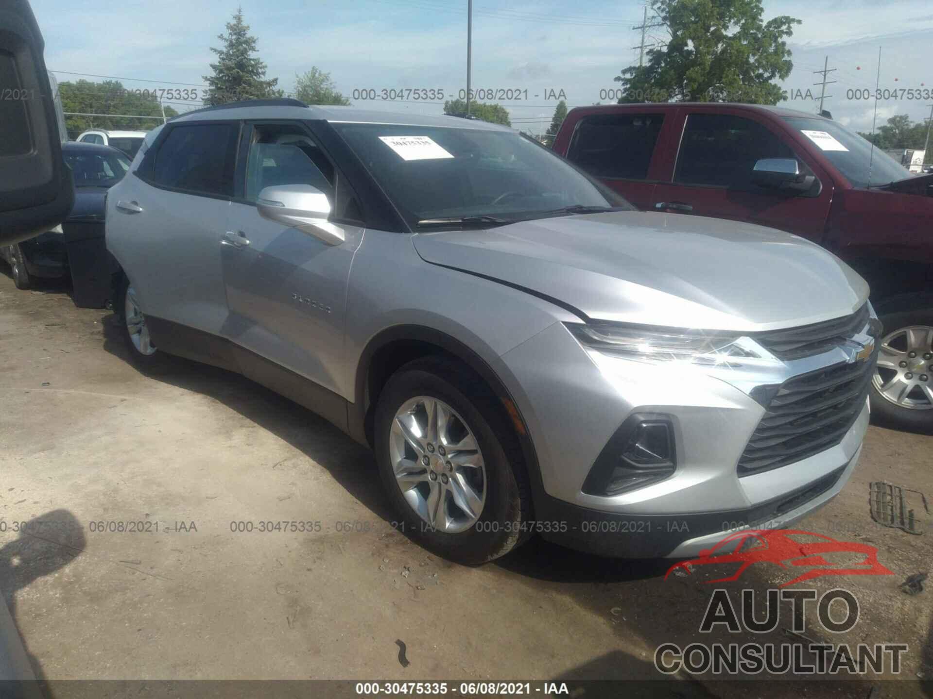 CHEVROLET BLAZER 2020 - 3GNKBCRS3LS608835